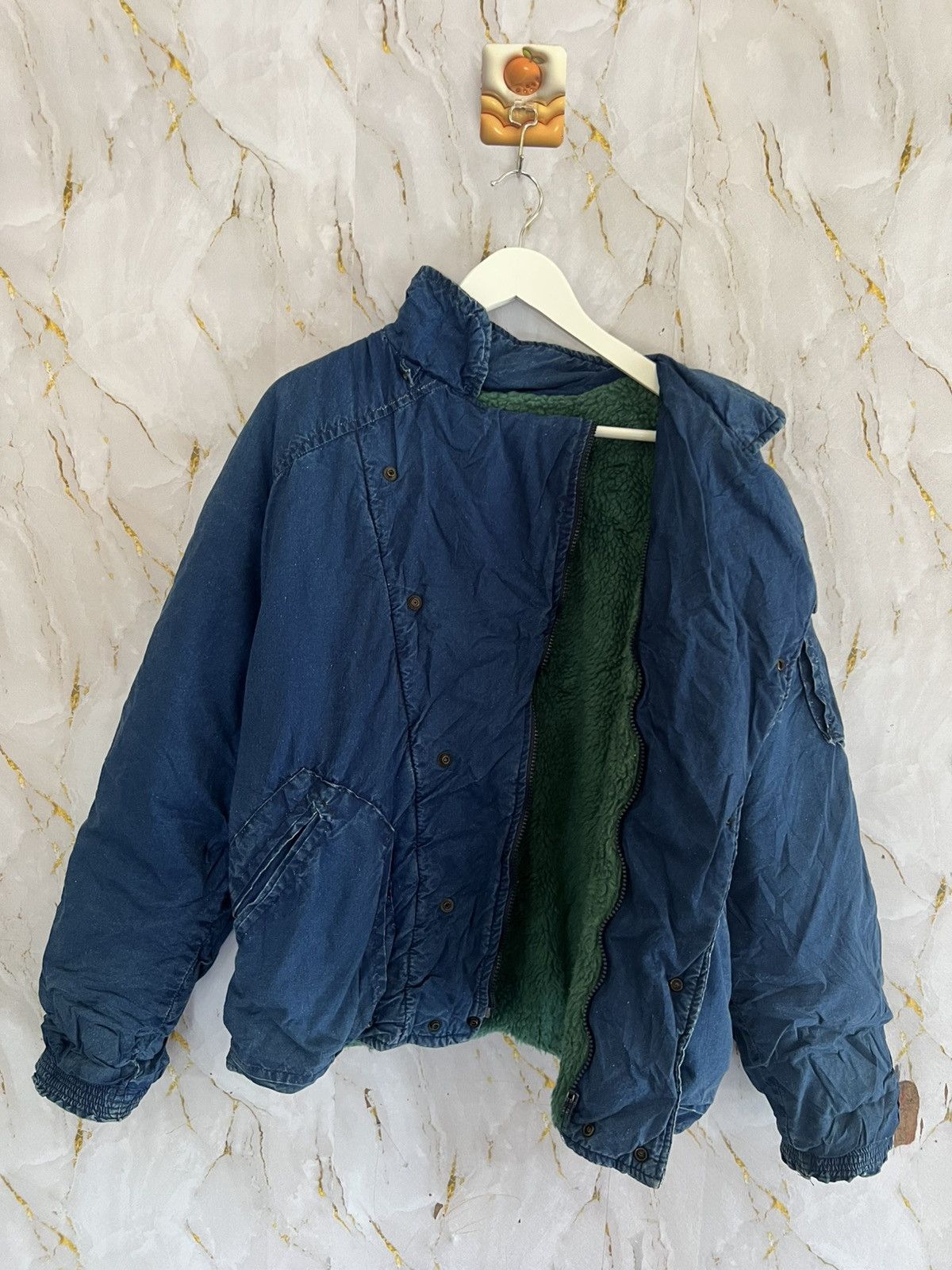 Vintage Vintage Italian Denim Jacket Made in Italy Size US XL / EU 56 / 4 - 3 Thumbnail