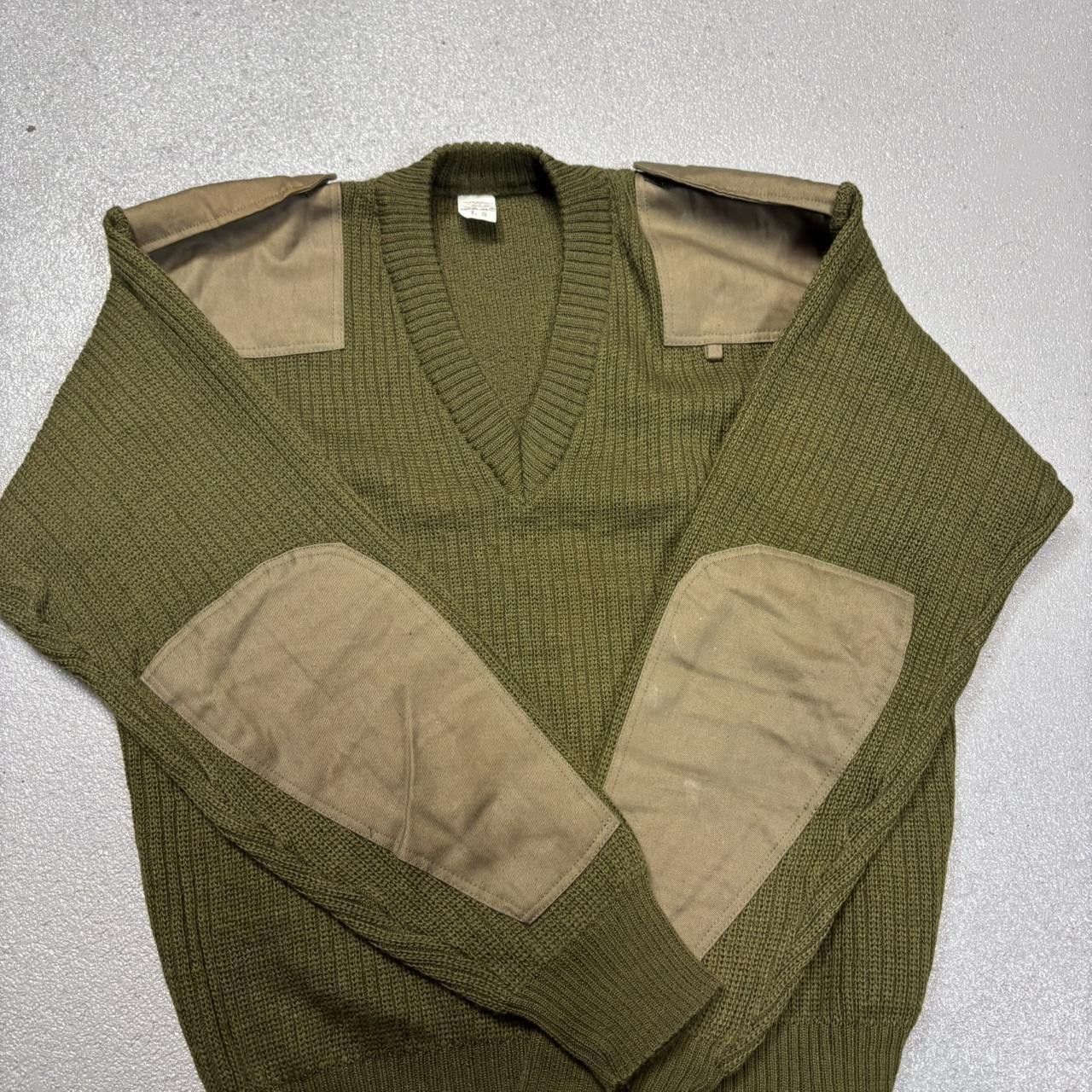 Japanese Brand × Vintage Vintage y2k Military surplus ribbed archive sweater Size US M / EU 48-50 / 2 - 6 Thumbnail