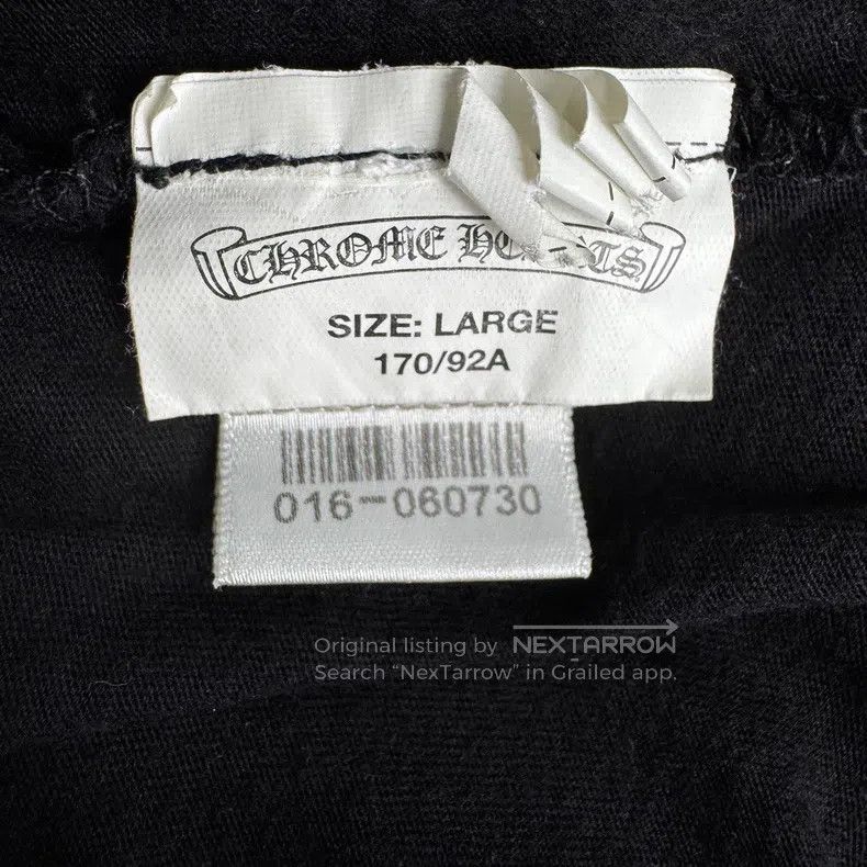 Chrome Hearts CHROME HEARTS Size L Sword printing black round neck short Size US L / EU 52-54 / 3 - 4 Thumbnail