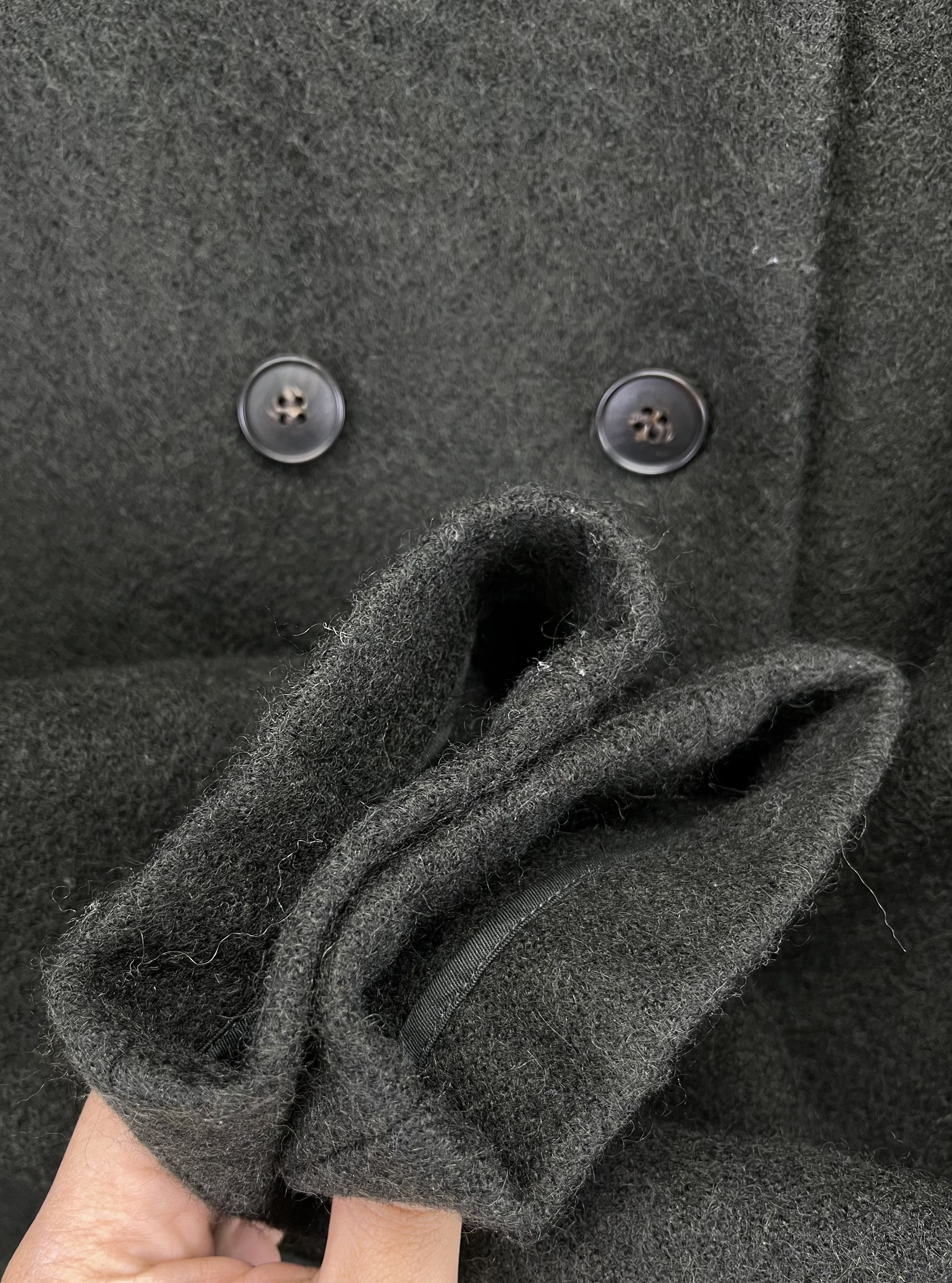 Japanese Brand Ines De La Fressange Paris Uniqlo Button Up Rare Wool Jacket Size L / US 10 / IT 46 - 9 Thumbnail