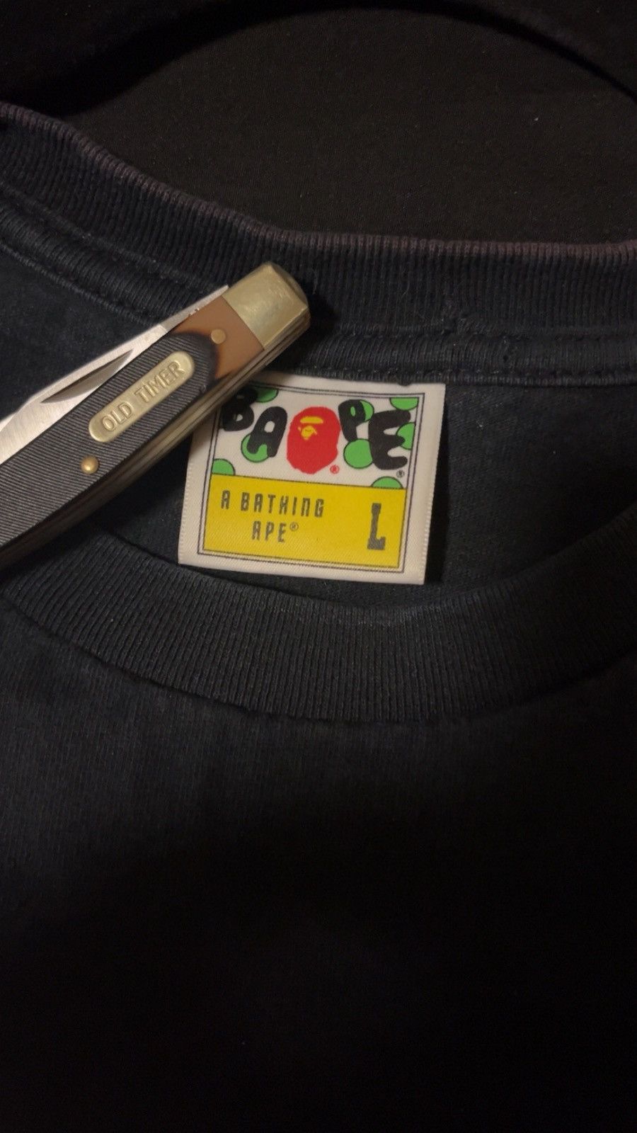 Bape Rare Bapesta Dad Tee Large Size US L / EU 52-54 / 3 - 7 Thumbnail