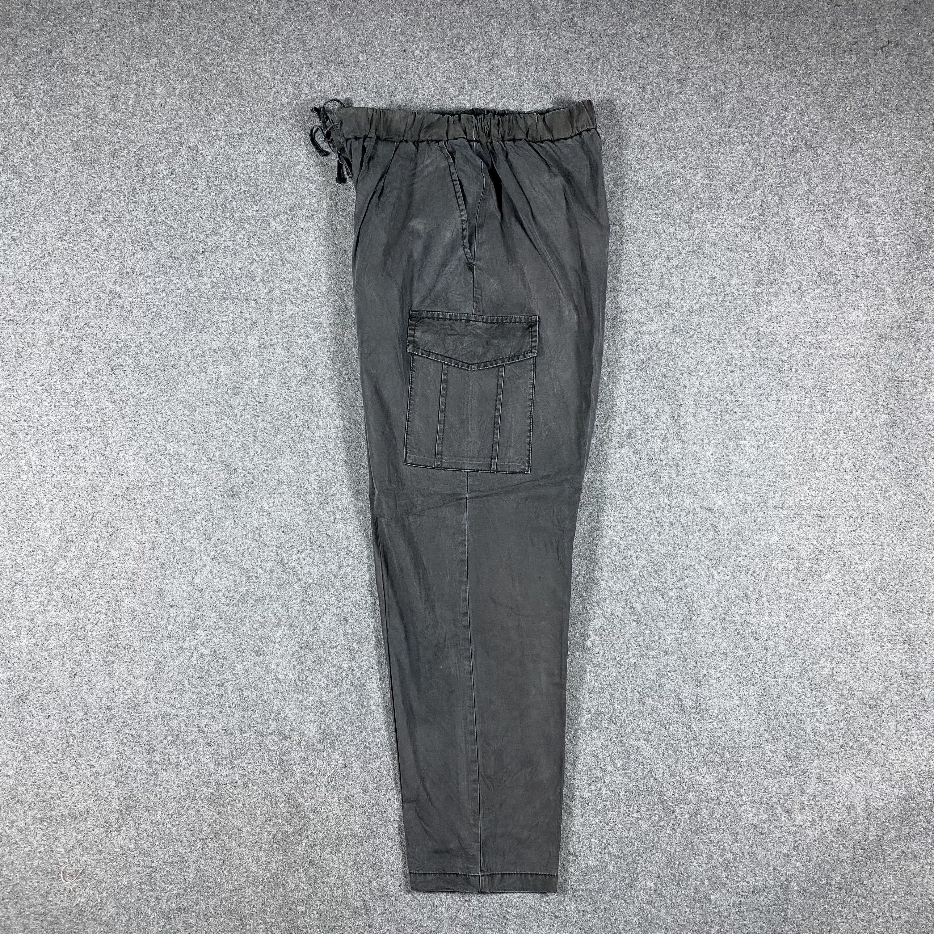 GU Japanese Brand Faded Gu Multipocket Tactical Cargo Pants Size US 29 - 9 Thumbnail