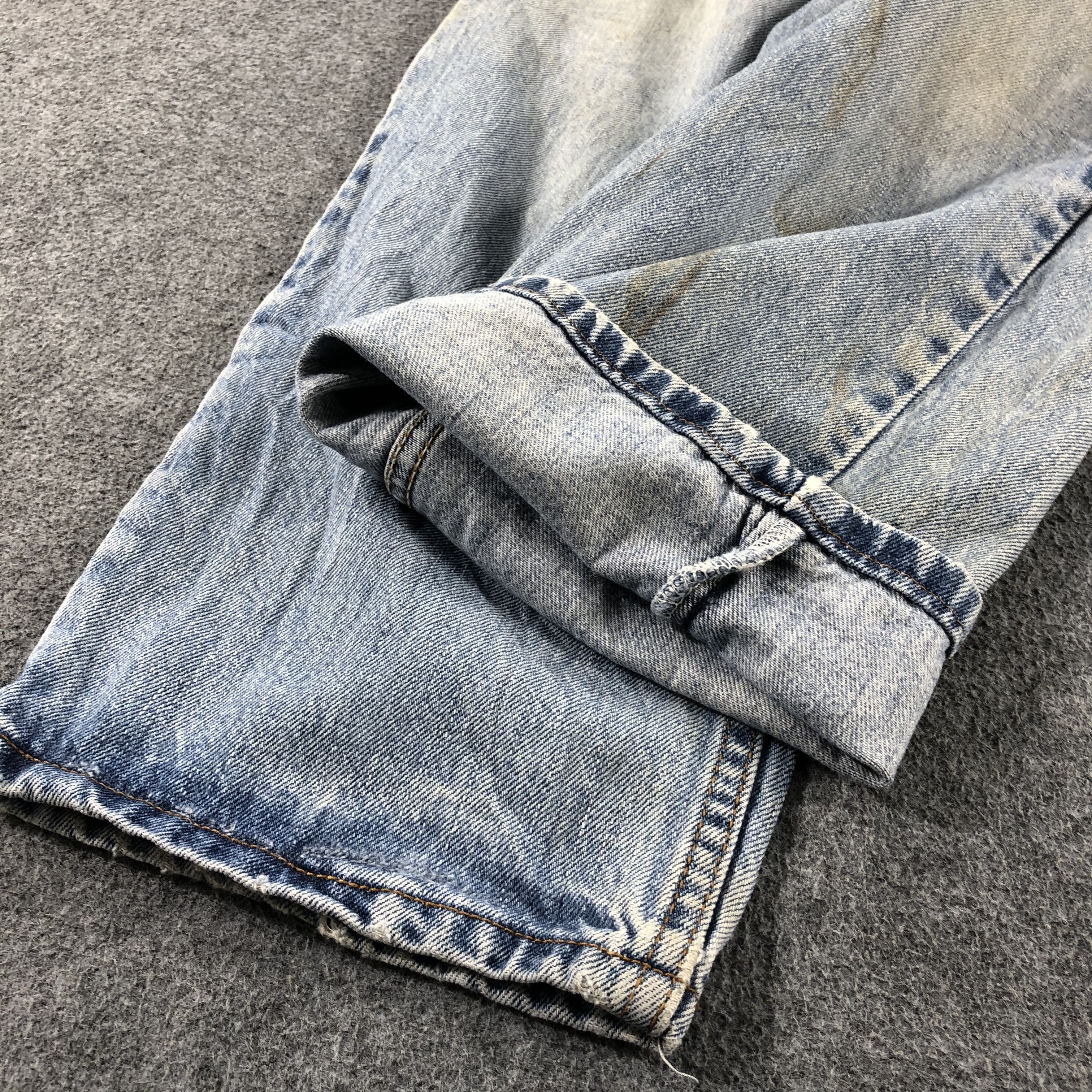 Levi's Vintage Blue Wash Levis 550 Jeans-J2358 Size US 32 / EU 48 - 7 Thumbnail