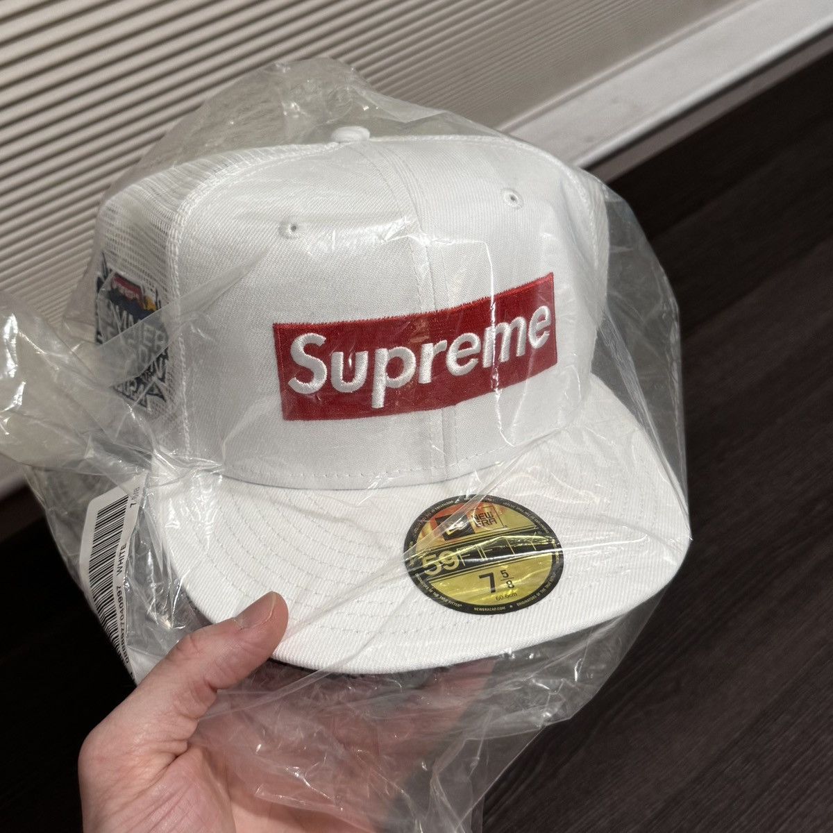 Supreme Mesh Box Logo Hat | Grailed
