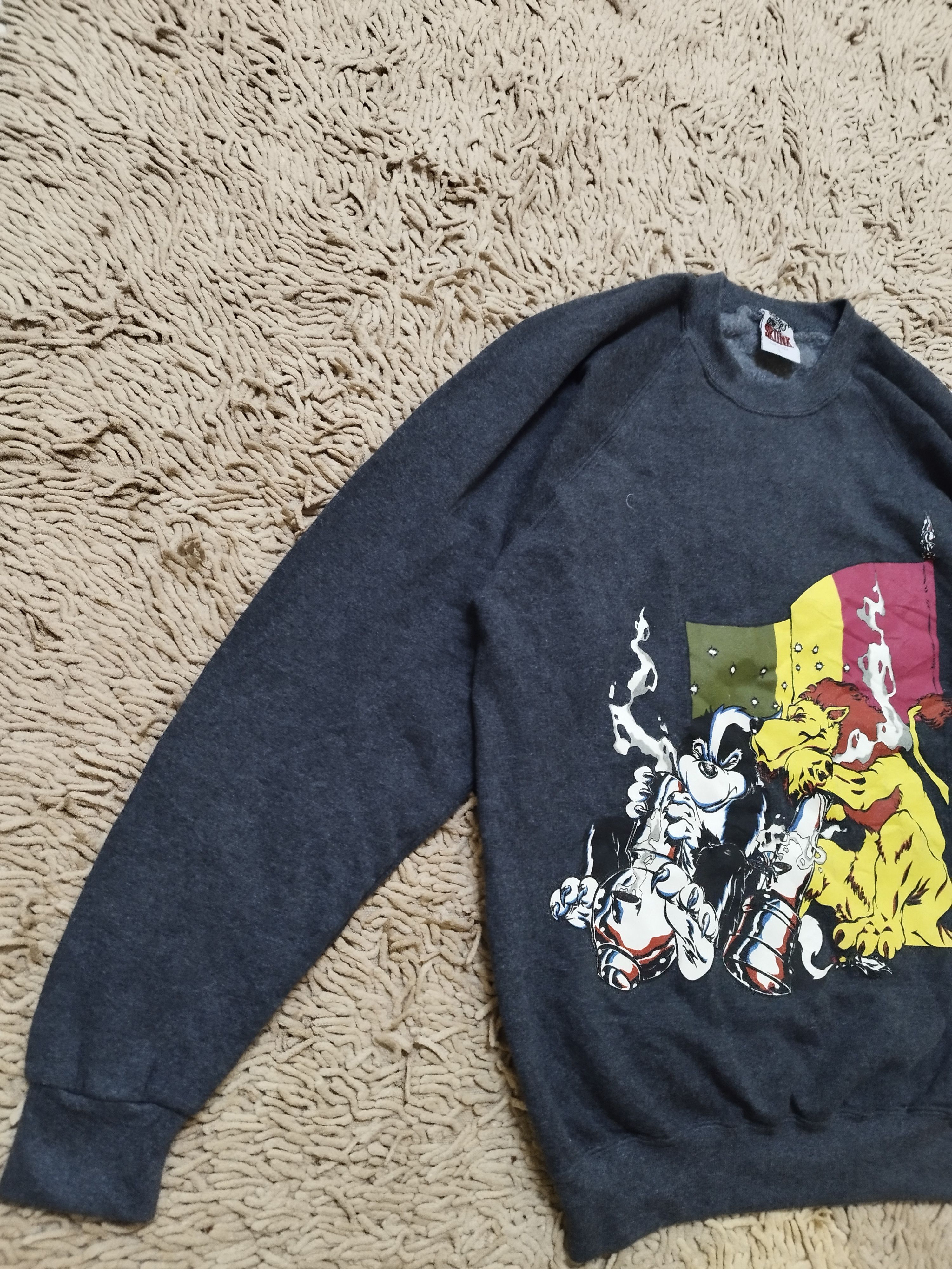 Skagen Vintage skunk skateboard sweatshirt Size US L / EU 52-54 / 3 - 2 Thumbnail