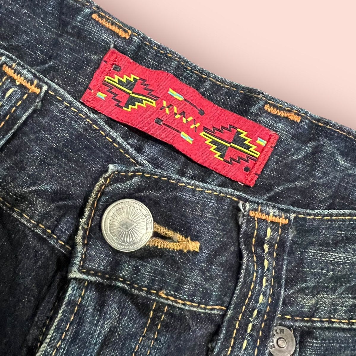 Edwin × If Six Was Nine × Tornado Mart RARE VINTAGE EDWIN XV DENIM SHORTS (W30'-31') Size US 31 - 18 Thumbnail