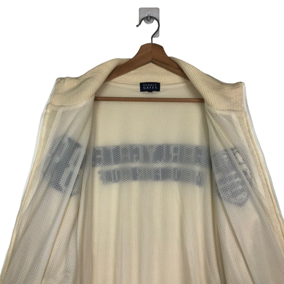 Hysteric Glamour 🔥Vintage Knit Zipper Jacket Pearly Gates Big Logo Size US M / EU 48-50 / 2 - 14 Thumbnail