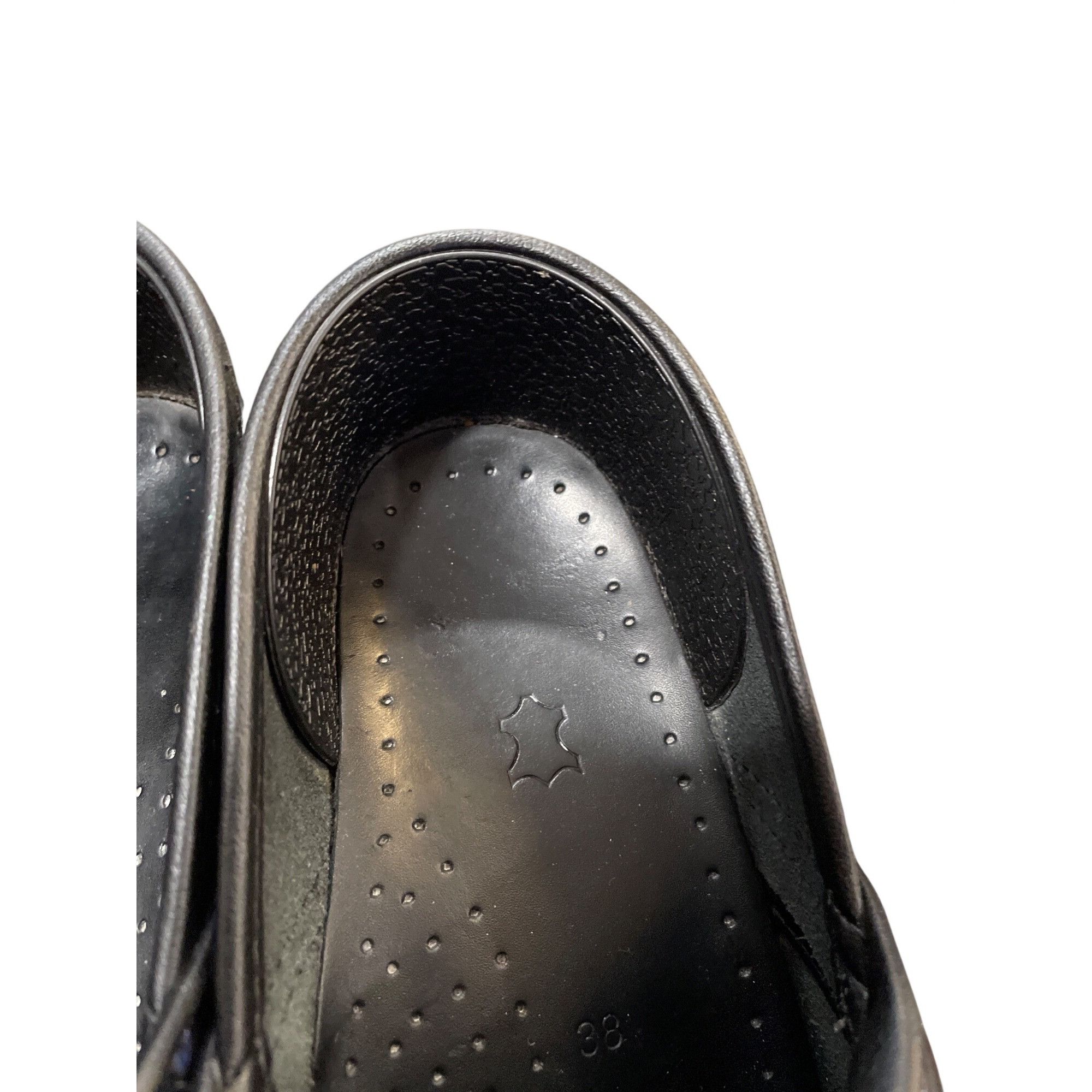 Dansko Dansko wms black blue floral leather nursing mules clogs sz Size US 7.5 / IT 37.5 - 11 Thumbnail