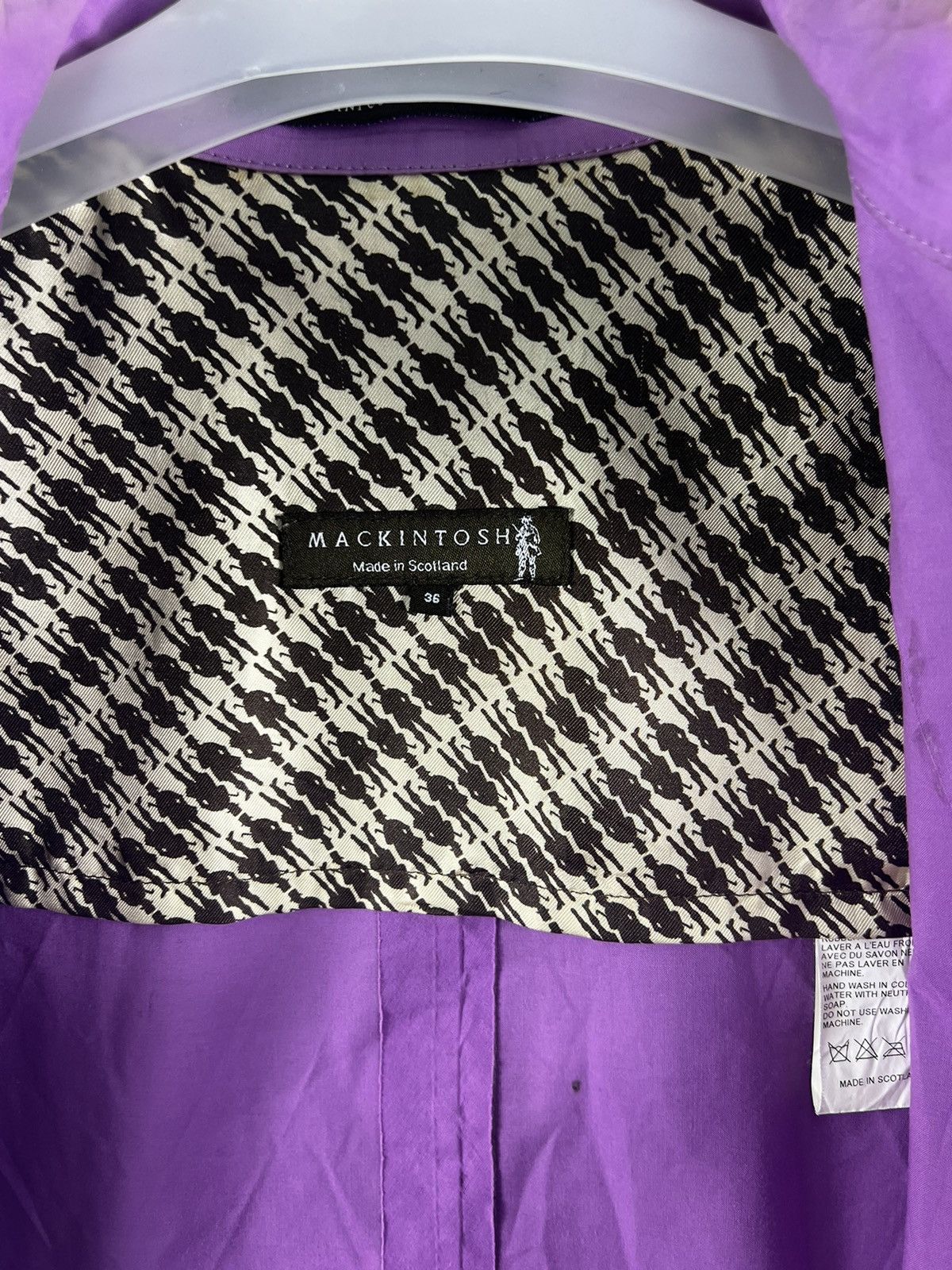 Mackintosh 🔥 Mackintosh Scotland Rubber Proofed Size S / US 4 / IT 40 - 6 Thumbnail
