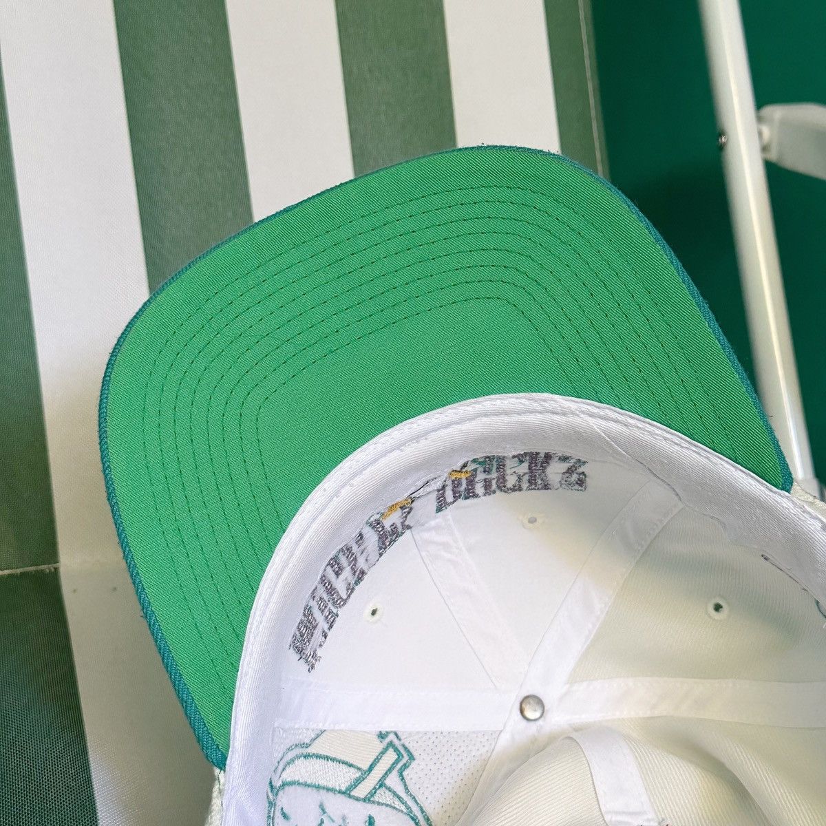 NHL × Sports Specialties × Vintage Vintage 90s Mighty Ducks Laser Sports Specialties Hat Size ONE SIZE - 11 Thumbnail