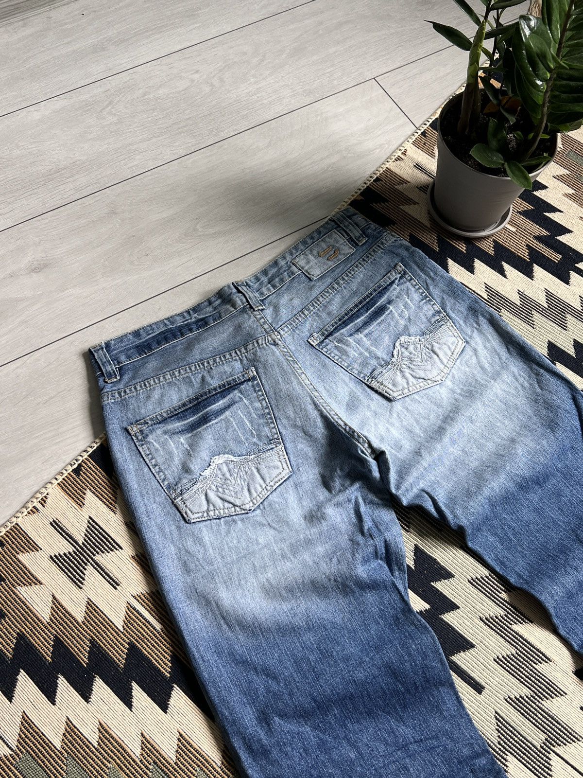 Diesel Diesel Baggy Distressed Denim Y2K Jeans Size US 32 / EU 48 - 8 Thumbnail