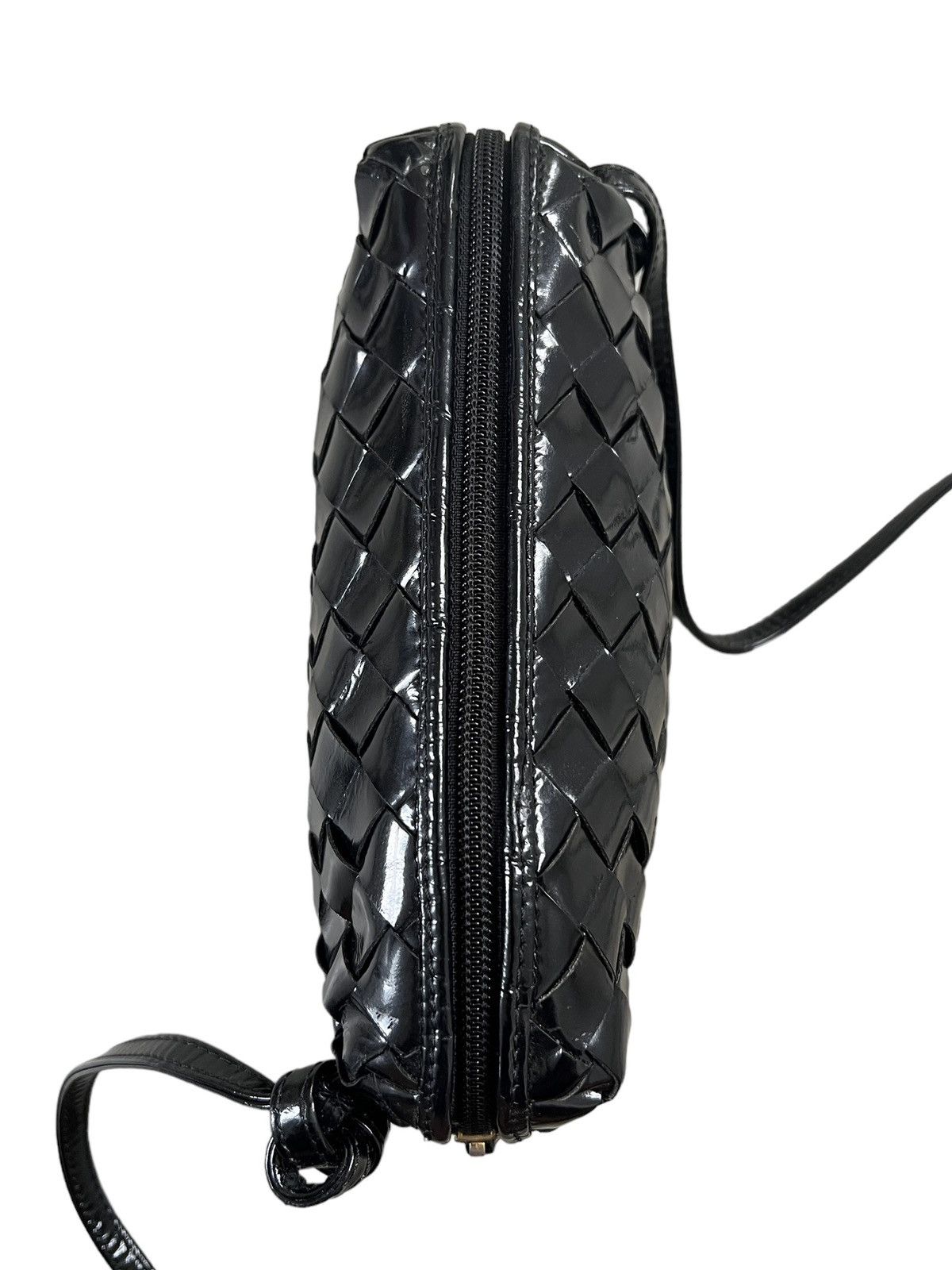Bottega Veneta 1980s Bottega Veneta Intrecciato Leather Crossbody Bag Size ONE SIZE - 4 Thumbnail