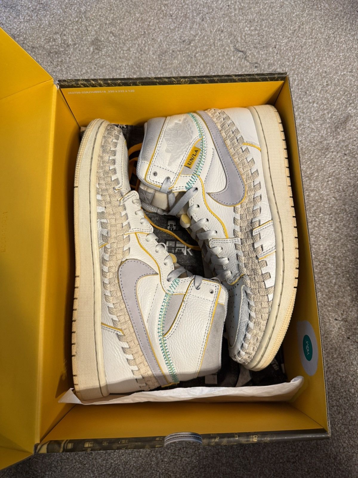 Jordan Brand × Union LA Air Jordan 1 Retro High “Bephies Beauty Supply Union” Size 9 Size US 9 / EU 42 - 3 Thumbnail