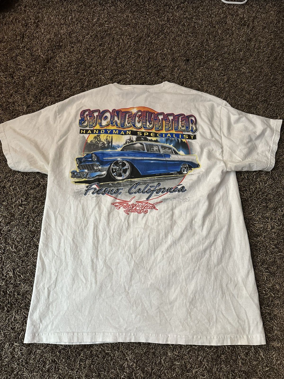 Vintage Vintage handyman t shirt Size US L / EU 52-54 / 3 - 2 Thumbnail