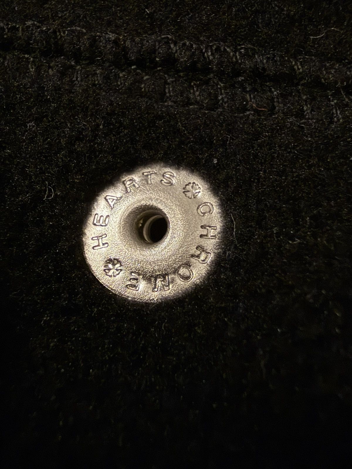 Chrome Hearts Chrome Hearts Leather Patch Fleece Pullover Size US L / EU 52-54 / 3 - 8 Thumbnail