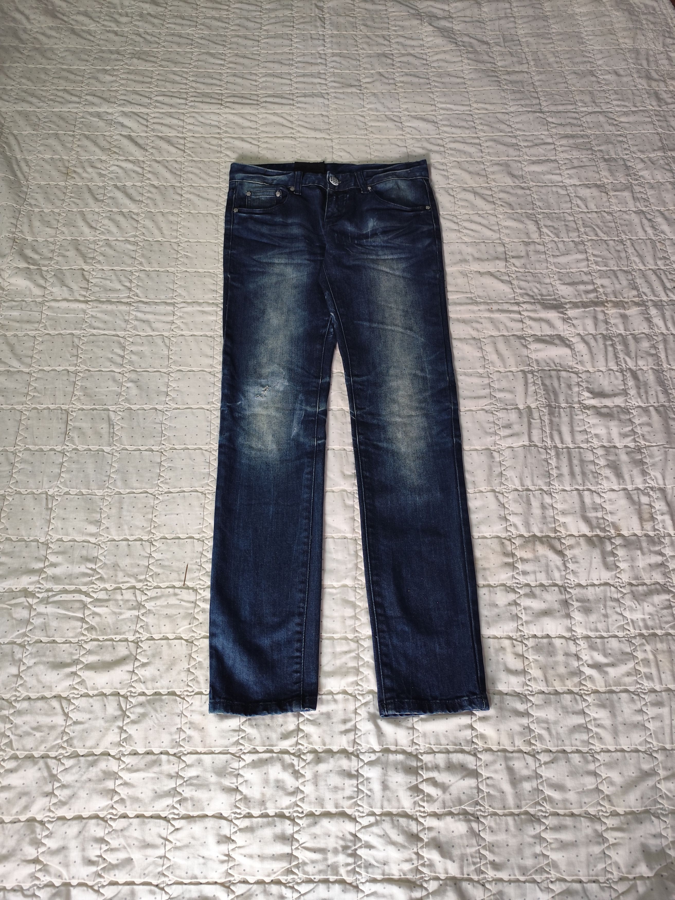 14th Addiction × Beauty Beast × Japanese Brand Vintage MZ Marzo Embroidery Denim J016 Size 27" / US 4 / IT 40 - 1 Thumbnail