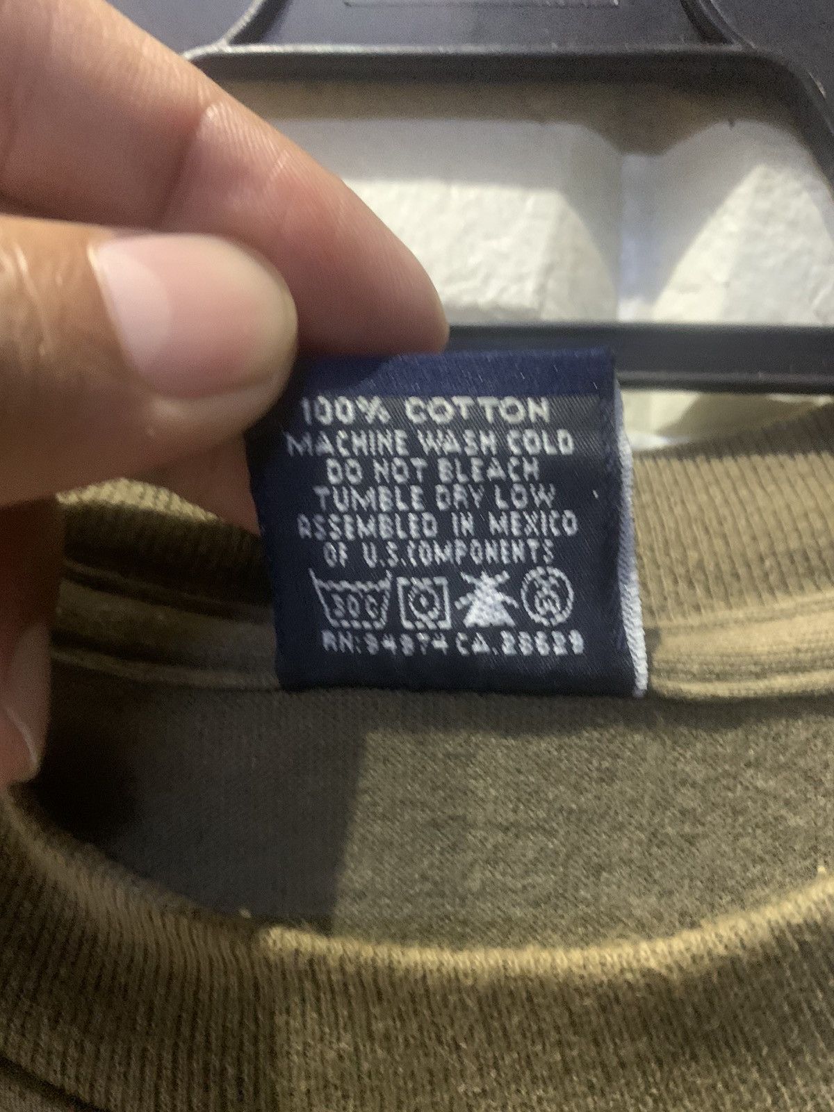 Stussy Vintage Stussy Corporation Resist/Rasta Flags Tee Army Green Size US L / EU 52-54 / 3 - 9 Thumbnail