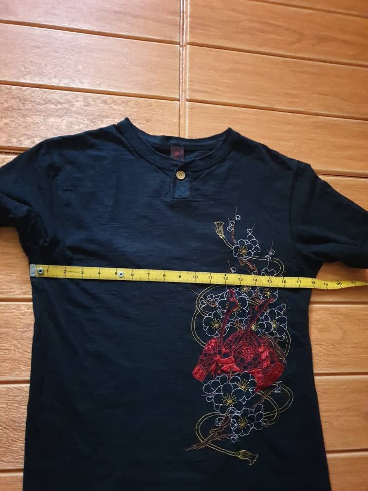 Japanese Brand 💥Samurai Japanese embroidery sukajan shirt Size US S / EU 44-46 / 1 - 8 Thumbnail