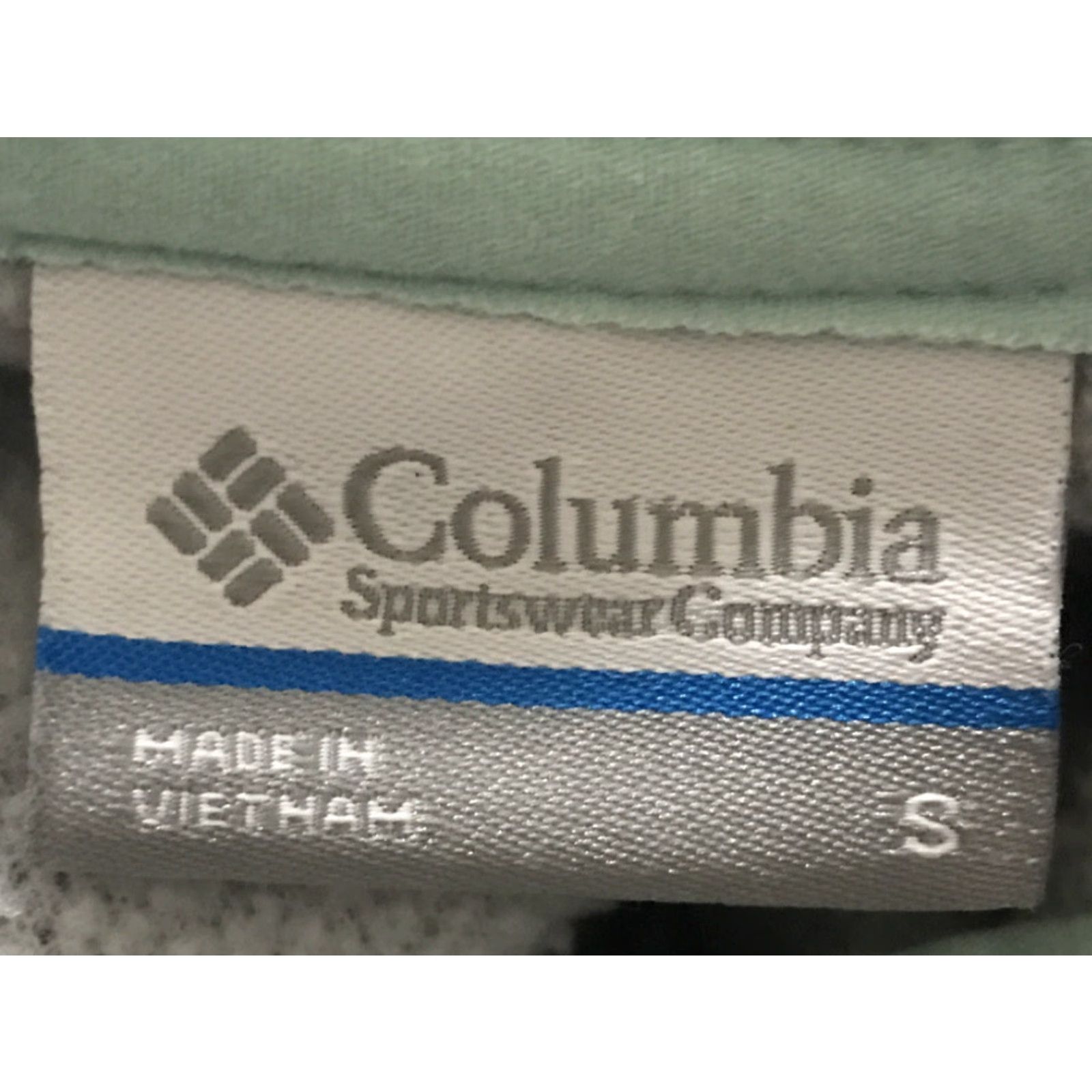 Vintage Columbia Hoodie Shirt Womens Pullover Long Sleeve Grey Size S Pockets Outdoor Blue Trim Size S / US 4 / IT 40 - 3 Thumbnail