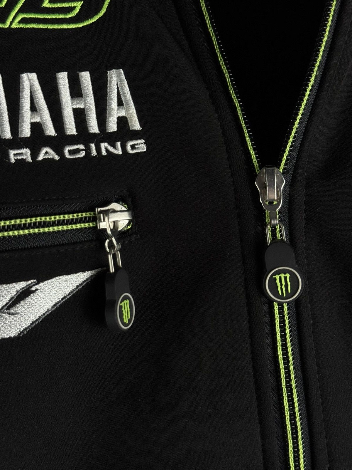 Fox Racing Monster Energy Yamaha Tech3 Softshell Racing Jacket Black Size US S / EU 44-46 / 1 - 14 Thumbnail