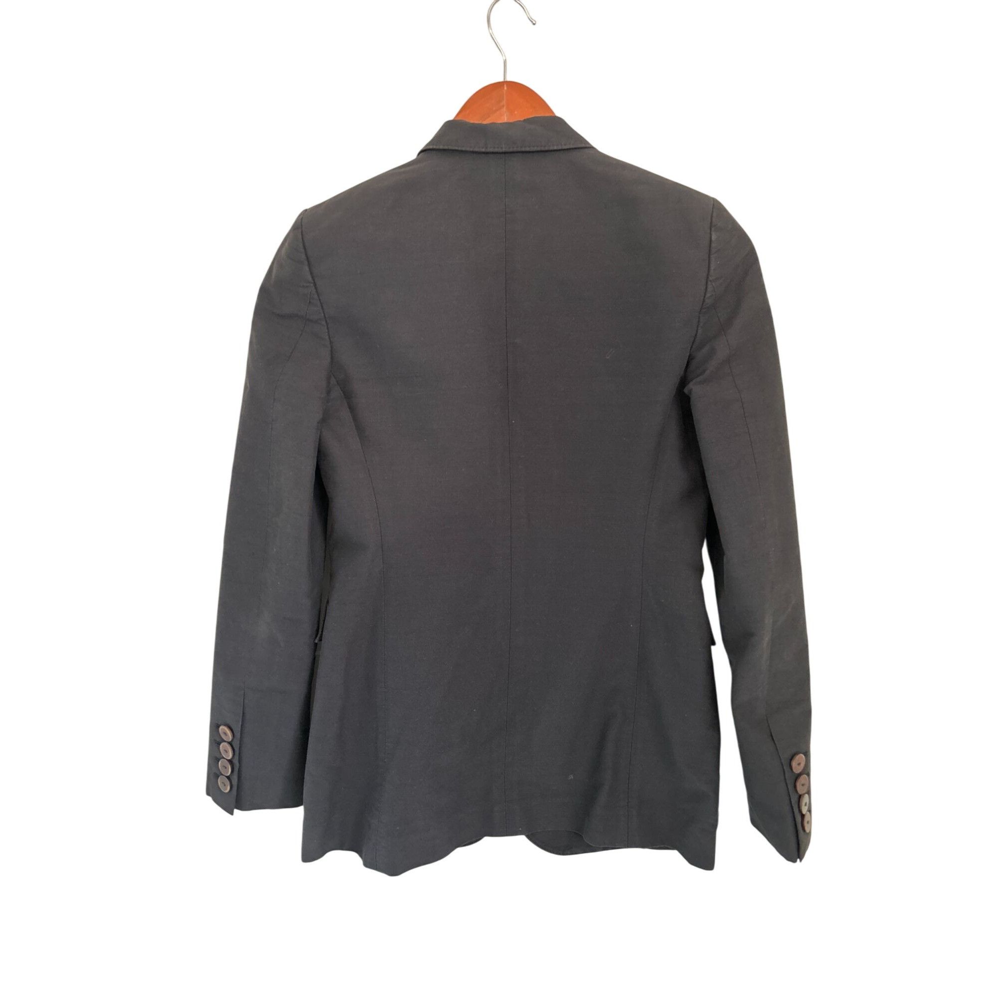 Stella McCartney Stella McCartney Blazer Charcoal Grey Single-Breasted Jacket Size XS / US 0-2 / IT 36-38 - 9 Thumbnail