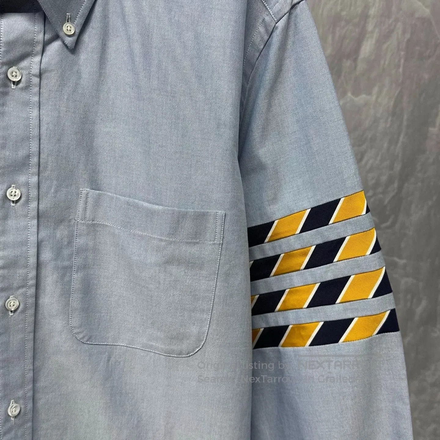 Thom Browne Thom Browne Striped Long Sleeve Shirt. Size US M / EU 48-50 / 2 - 3 Thumbnail