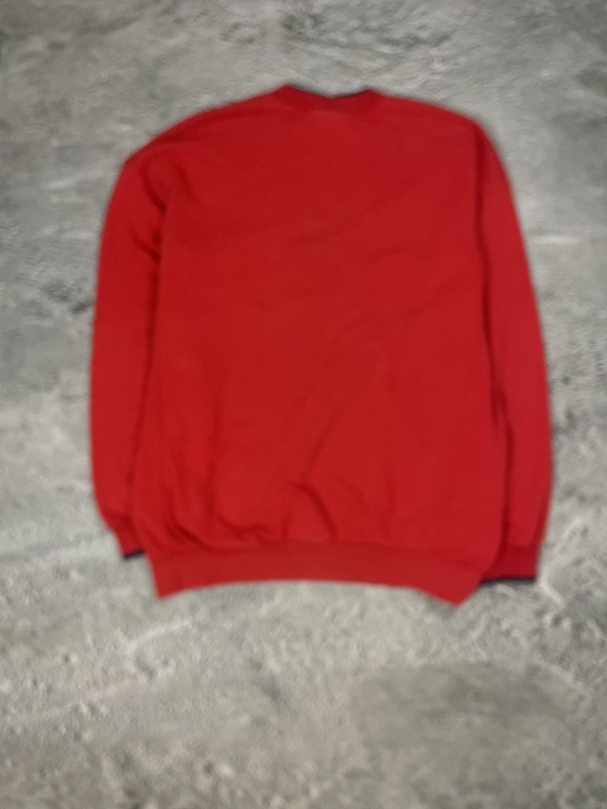 Nike Nike Crewneck Vintage Red Big Logo swoosh 90s Size US XL / EU 56 / 4 - 6 Thumbnail