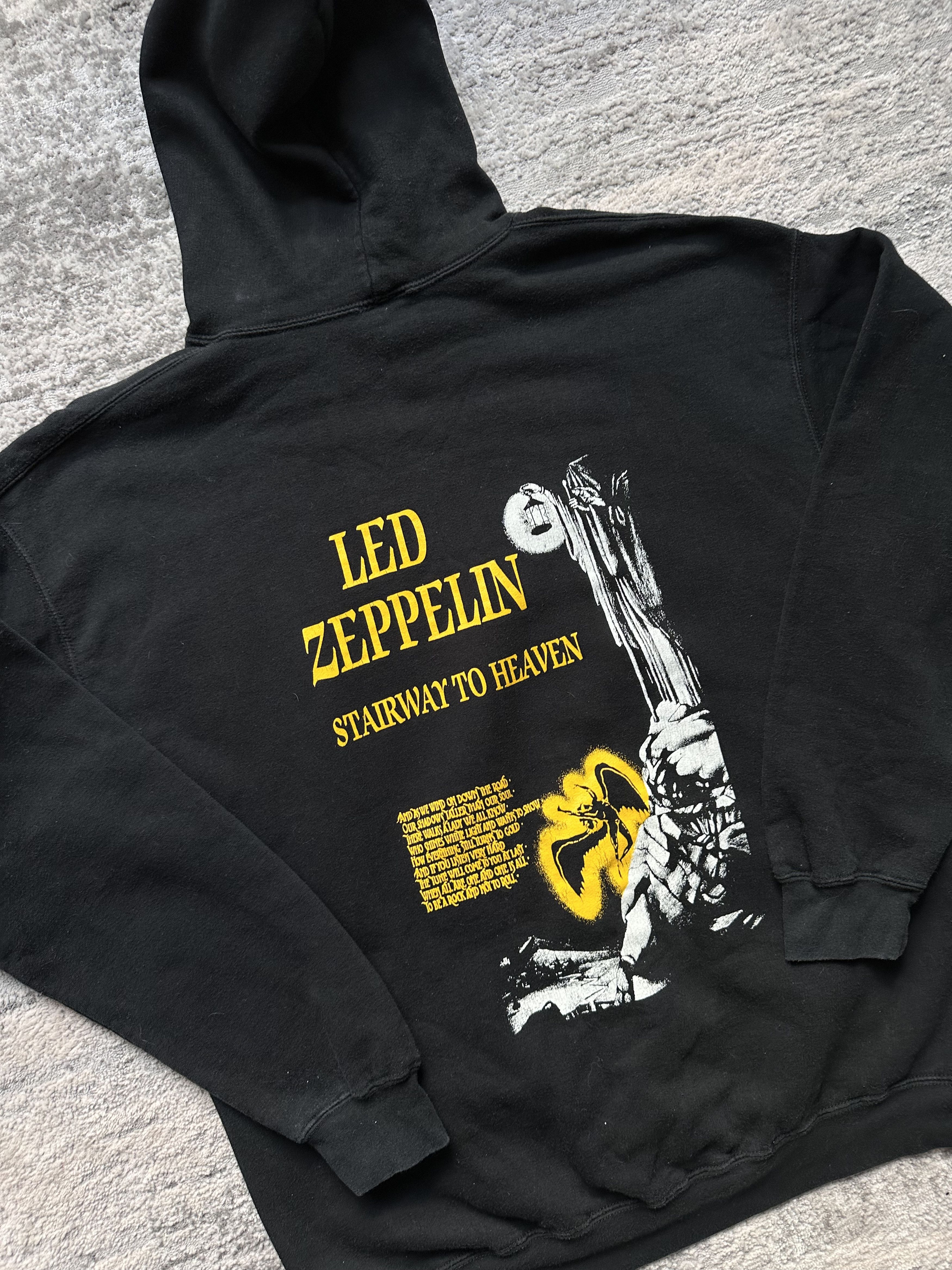 Led Zeppelin Led Zeppelin vintage hoodie Size US XL / EU 56 / 4 - 5 Thumbnail