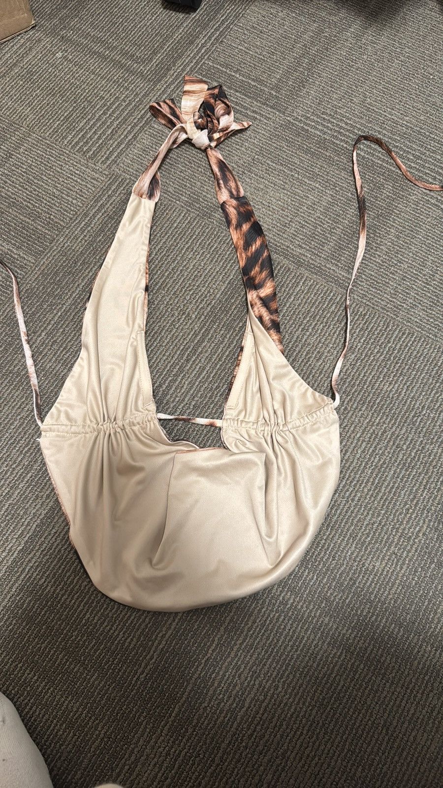 Other Leopard Print Halter Top Size XS / US 0-2 / IT 36-38 - 7 Thumbnail