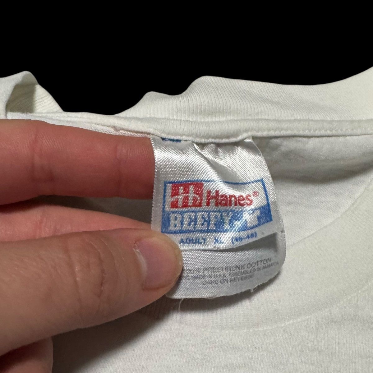 Hanes Vintage About.Com Is Anybody Out There? White Shirt Men's XL Size US XL / EU 56 / 4 - 5 Thumbnail