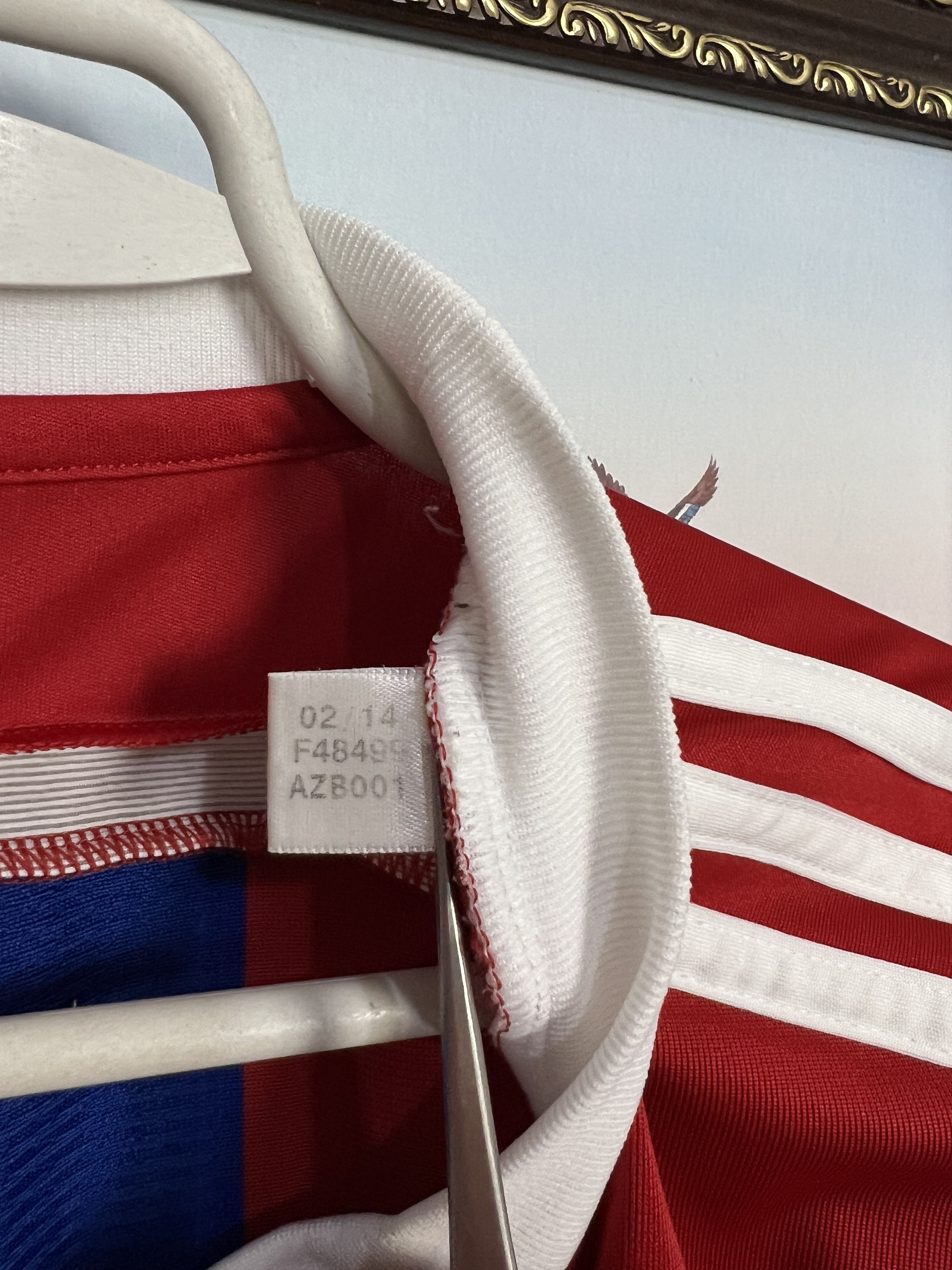 Adidas Bayern Munich football shirt 2014 Soccer #19 Gotze Jersey Size US M / EU 48-50 / 2 - 7 Thumbnail