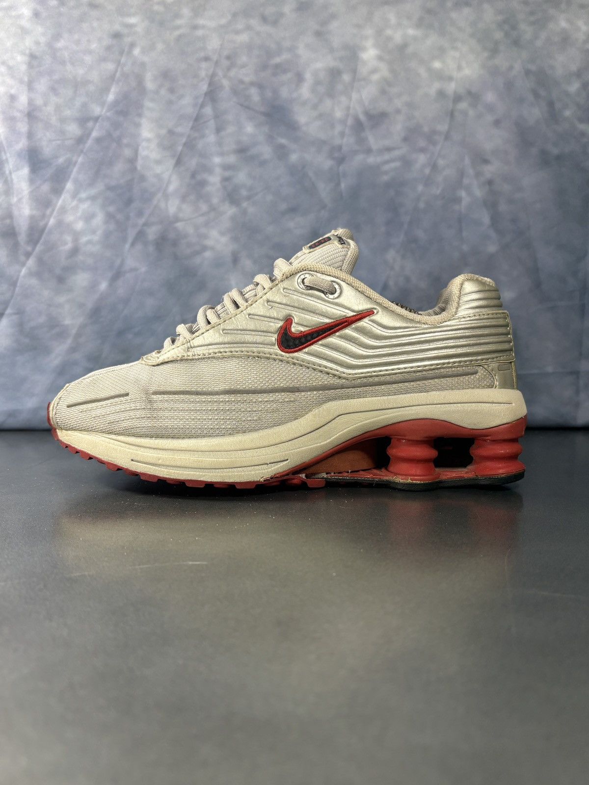 Nike 2002 Nike Shox D Running Shoes 2000s Vintage Nike Rare Y2K Size US 8.5 / IT 38.5 - 3 Thumbnail