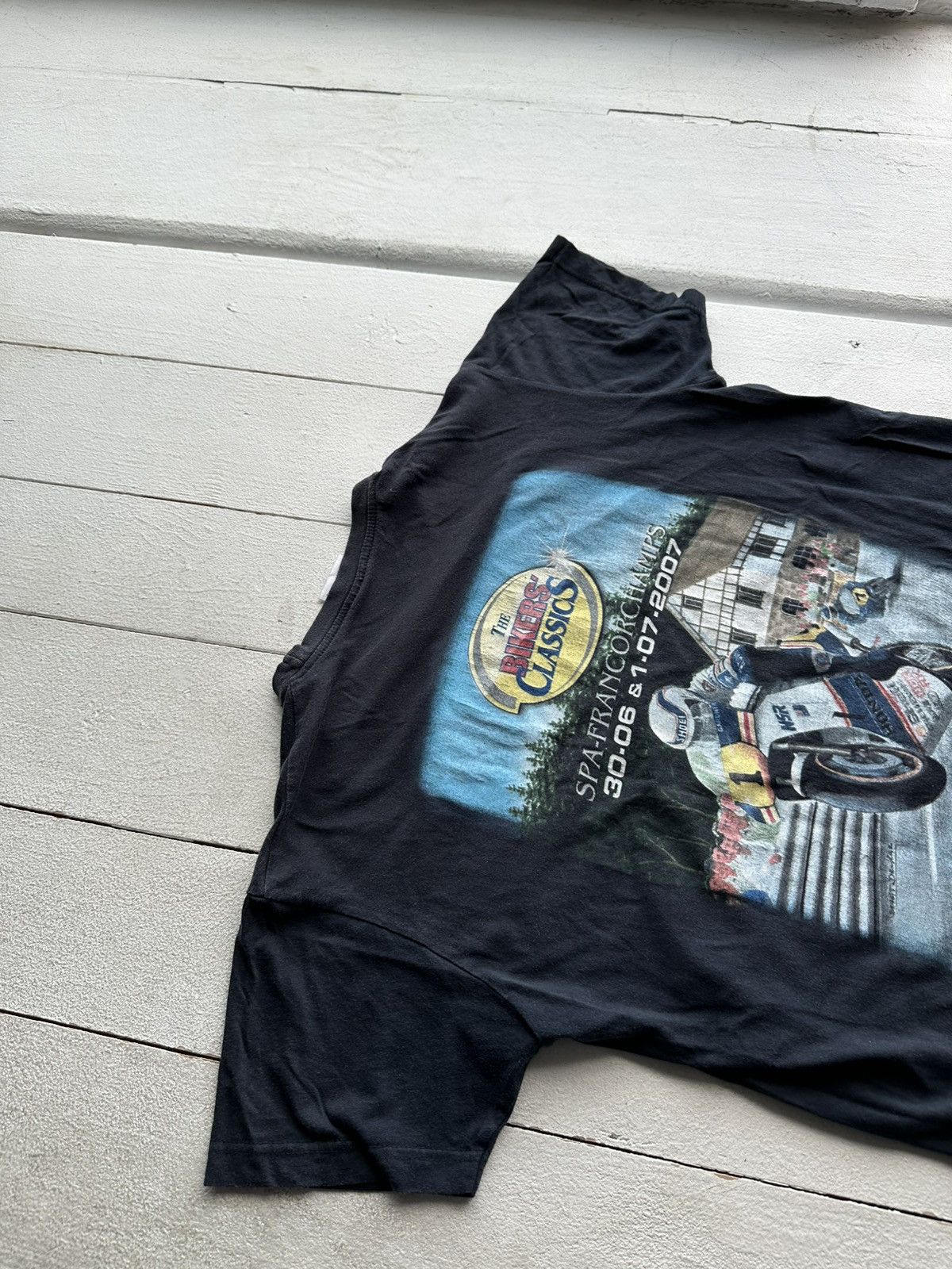 Formula 1 VNTG🚨 Spa Francorchamps MOTO the bikers classics 2007 tee Size US S / EU 44-46 / 1 - 2 Thumbnail