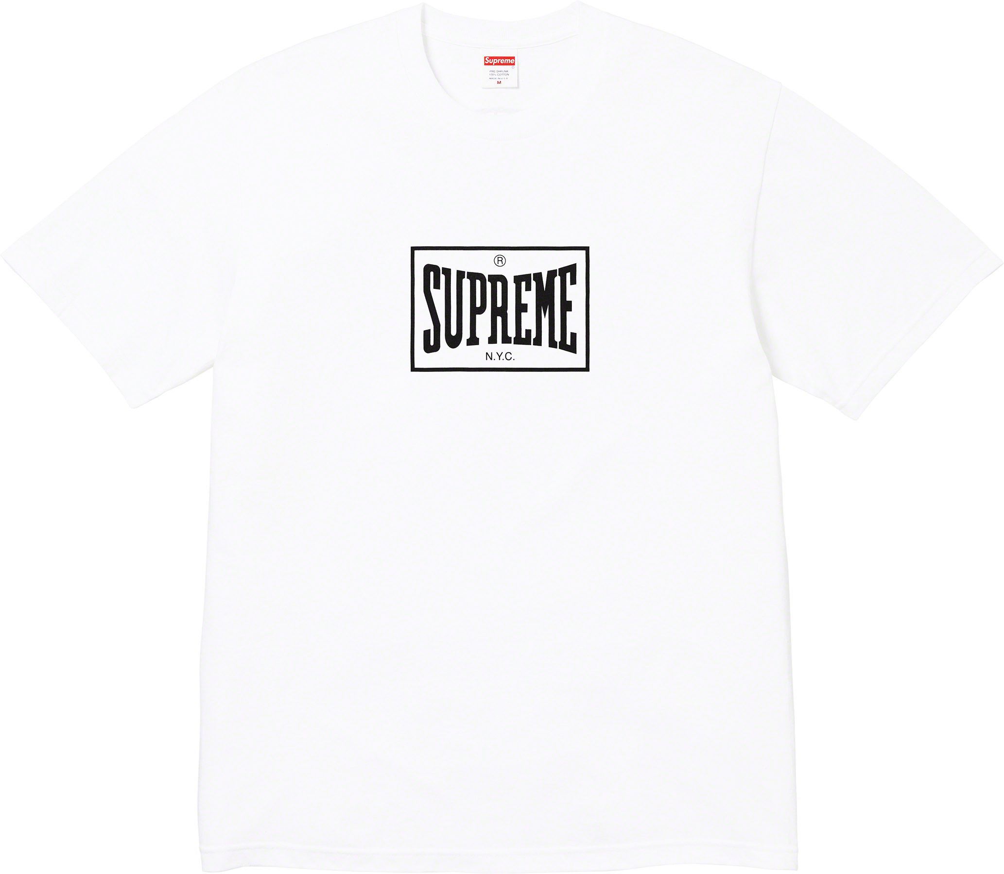 Supreme Supreme Warm Up Tee - White - XXL - FW23 Size US XXL / EU 58 / 5 - 1 Thumbnail
