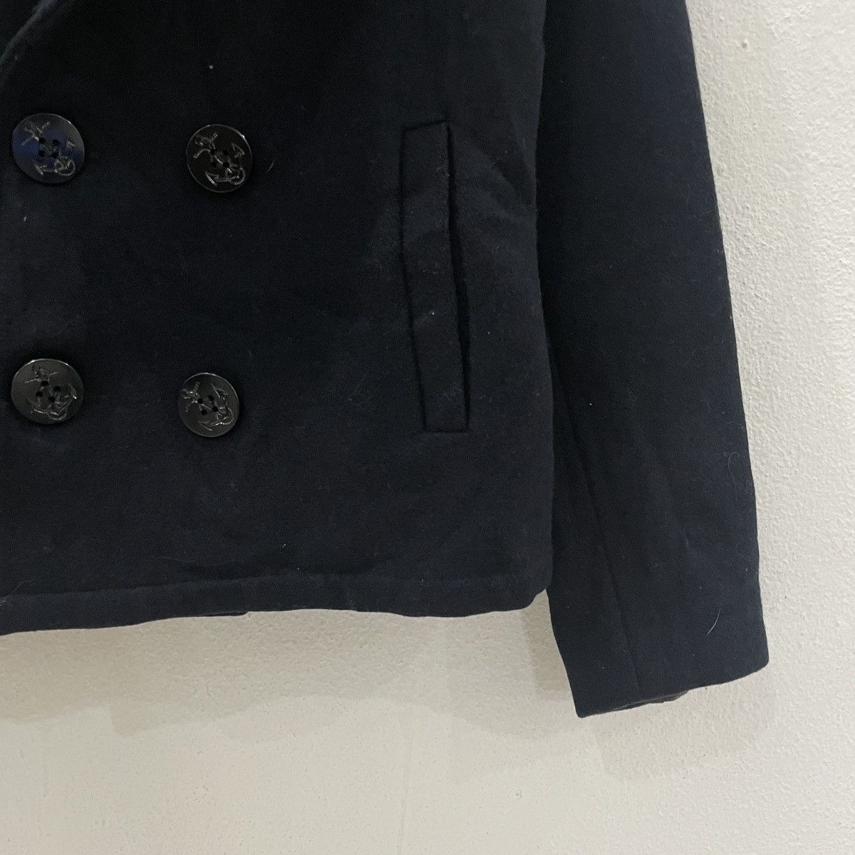 Beams Plus Vintage 90s Beams Boy Pea Coat Jacket Size US XS / EU 42 / 0 - 3 Thumbnail