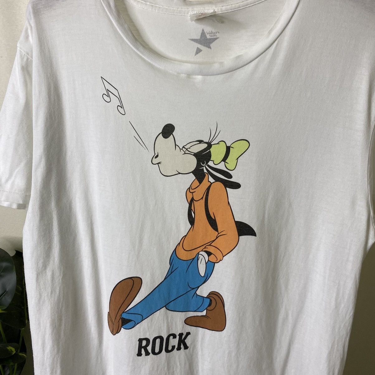 Japanese Brand Rockin Star x Disney Goofy Number Nine Style T Shirt Size US L / EU 52-54 / 3 - 2 Thumbnail