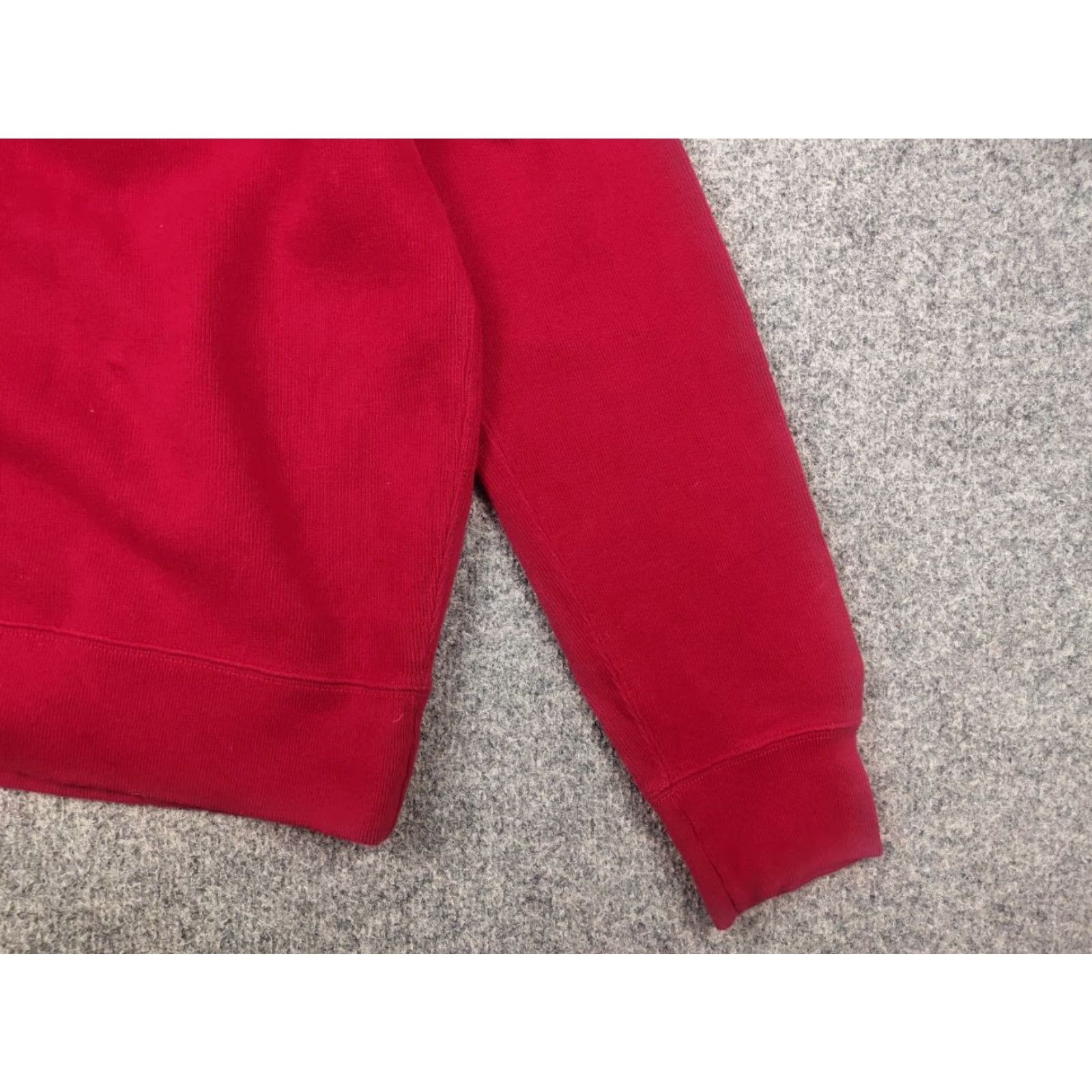 Polo Ralph Lauren VINTAGE Polo Ralph Lauren Red Logo Cotton Half-Buttoned Jumper Pullover Size US L / EU 52-54 / 3 - 4 Thumbnail