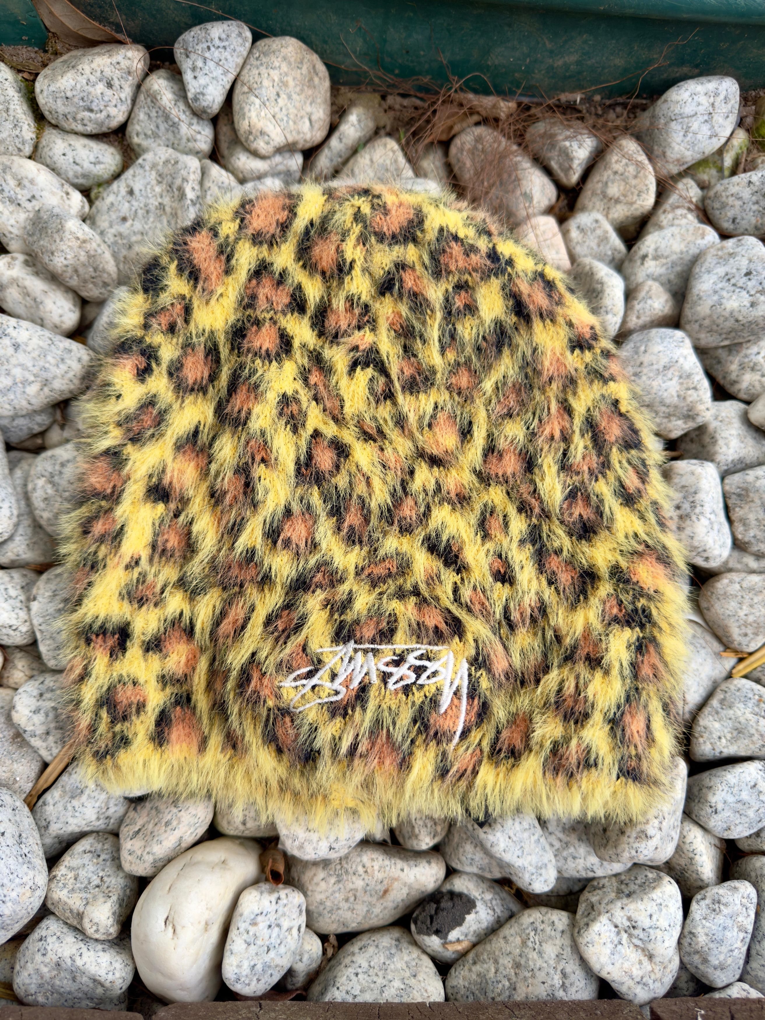 Stussy Stussy Leopard Skullcap Beanie Hat Vintage Y2k Size ONE SIZE - 1 Thumbnail