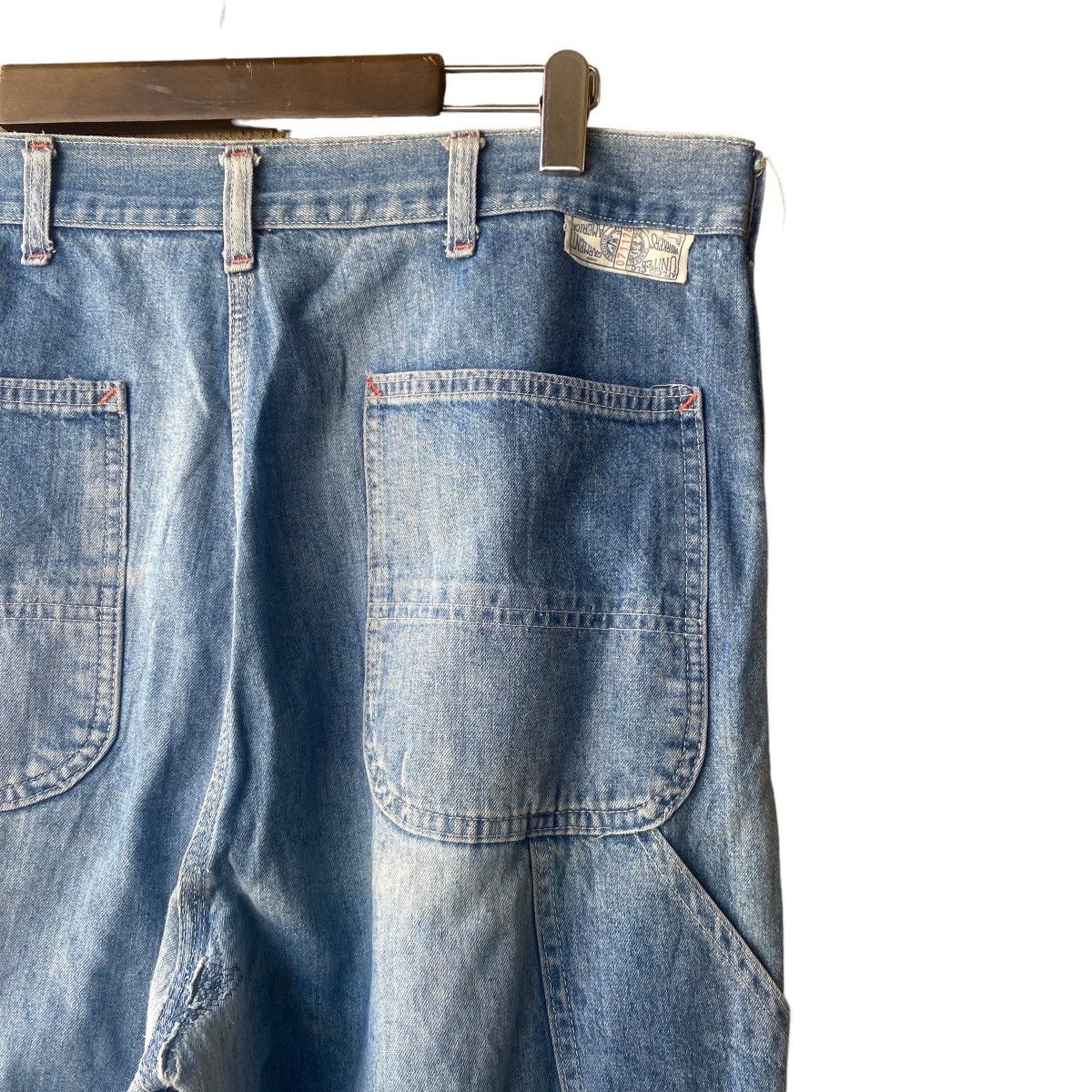 Sears Vintage 70s SEARS Denim Carpenter Work Pant Size US 34 / EU 50 - 11 Thumbnail