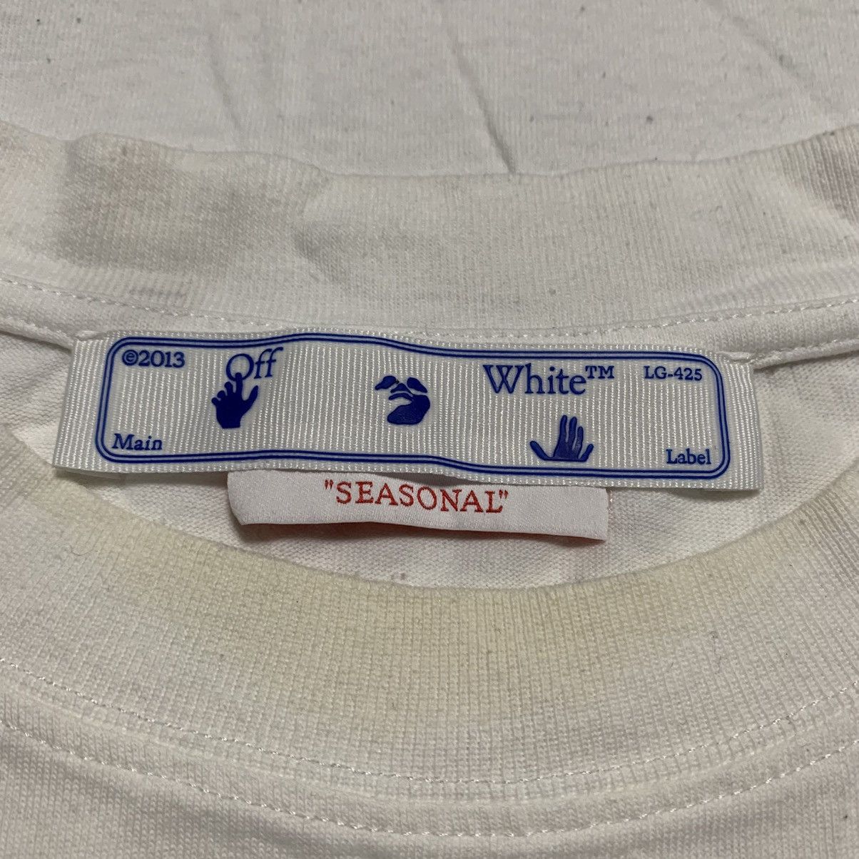 Off-White Off White XS Weed Graphic White Tee Virgil Abloh Size US XS / EU 42 / 0 - 7 Thumbnail
