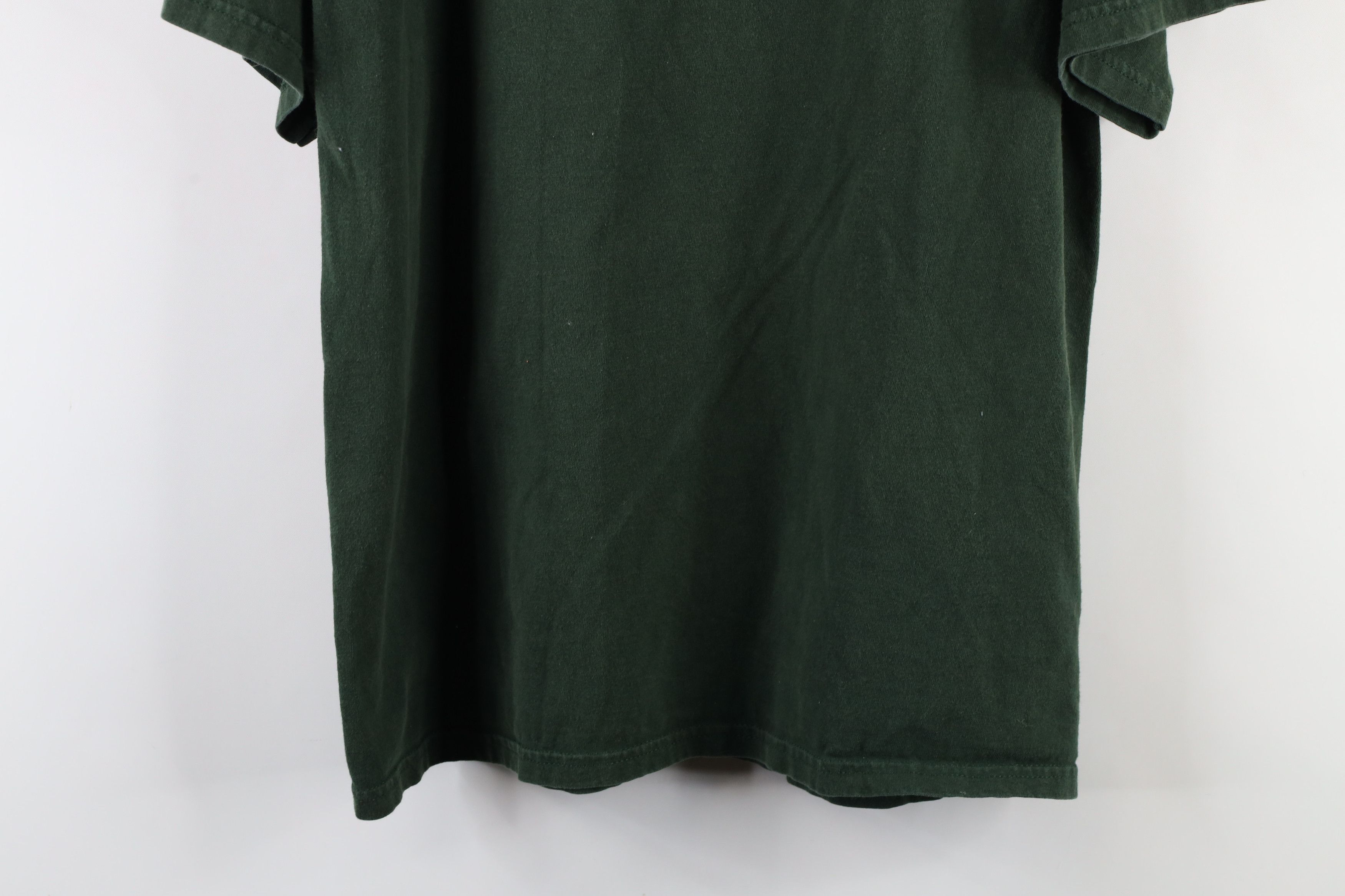 Vintage Vintage Spell Michigan State University T-Shirt Green Cotton Size US L / EU 52-54 / 3 - 10 Thumbnail