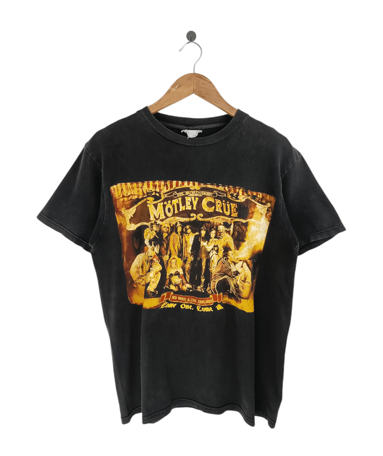 Band Tees VINTAGE 2005 MOTLEY CRUE RED, WHITE & CRUE ratt kiss poison Size US M / EU 48-50 / 2 - 1 Thumbnail