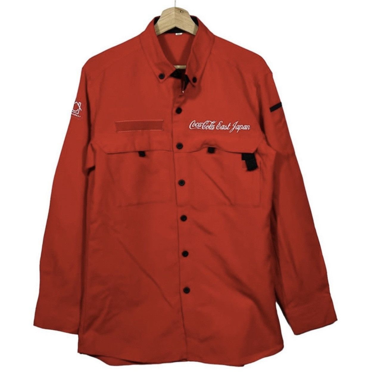 Coca Cola coca cola flannel big logo embroidered nice design Size US L / EU 52-54 / 3 - 1 Thumbnail