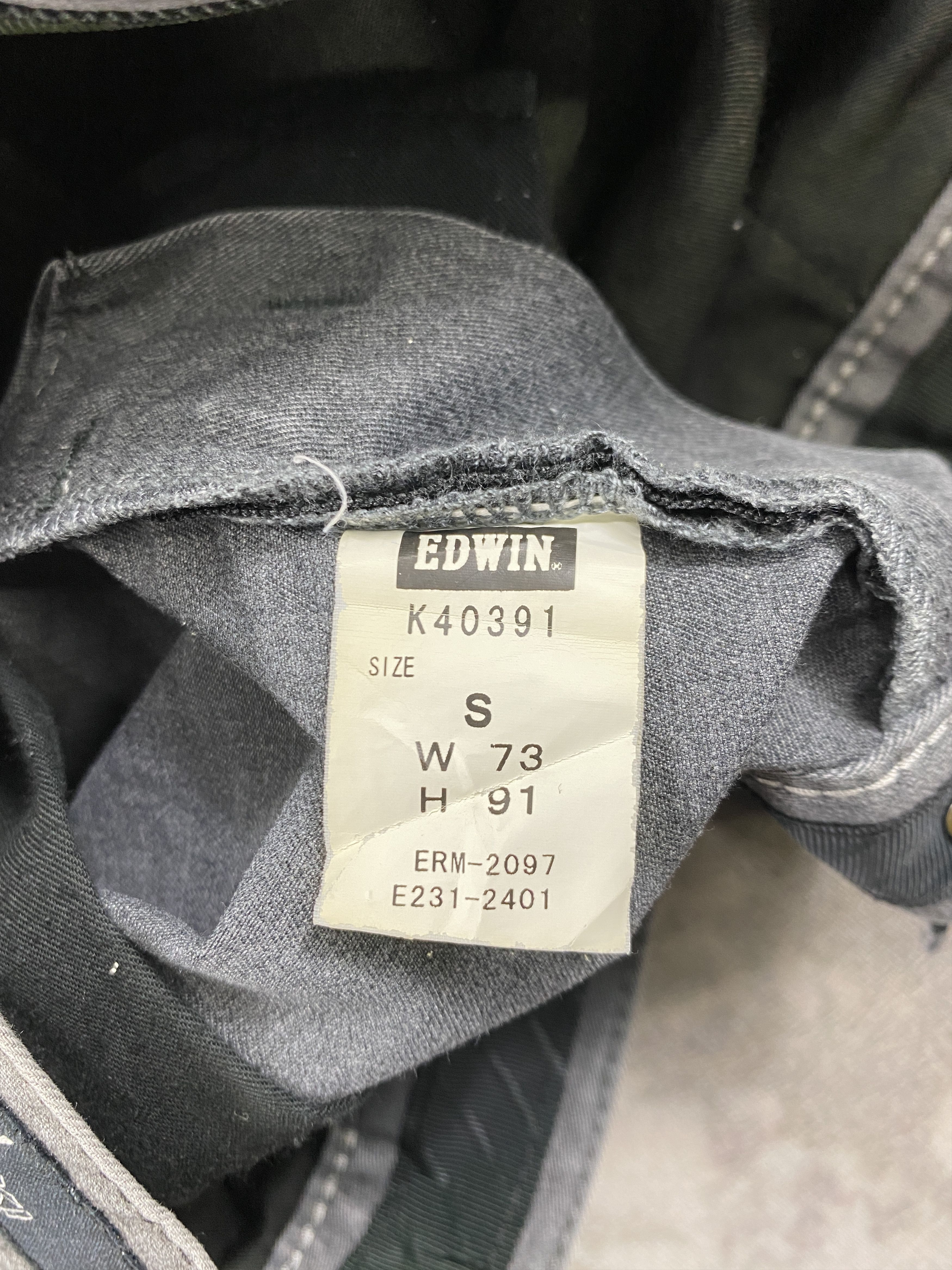 Japanese Brand Vintage Edwin Casual Flare Sun Faded Pants -CP327 Size US 31 - 9 Thumbnail
