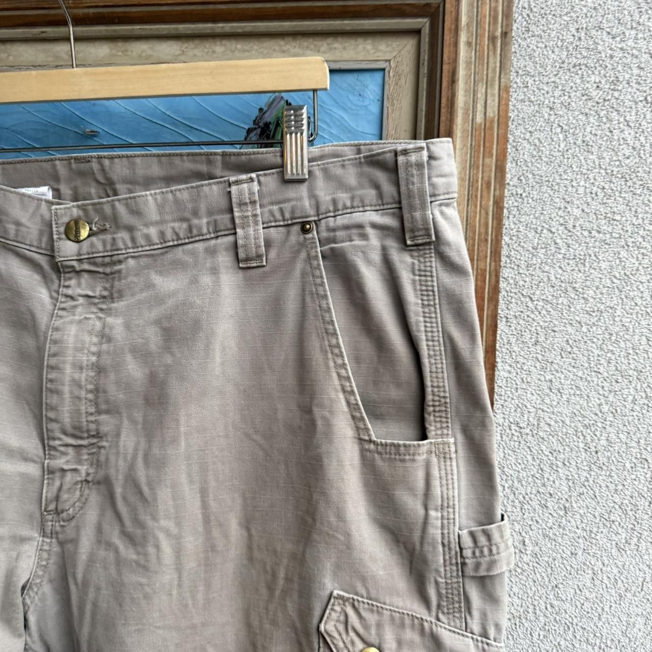 Carhartt Carhartt Vintage 90s Cargo Beige Made in Mexico Oversize Size US 38 / EU 54 - 5 Thumbnail