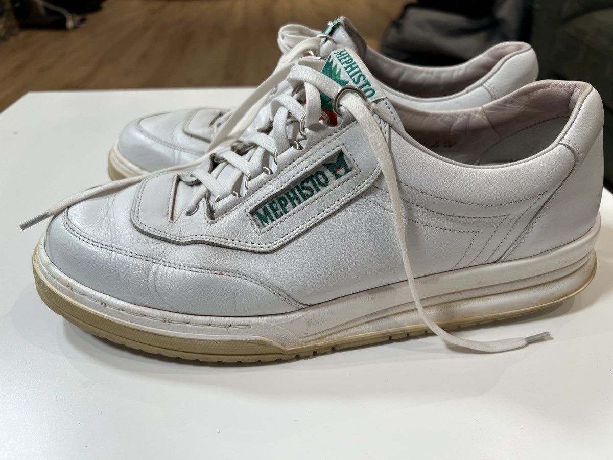 Mephisto Mephisto Rare White RunOff Leather Sneaker size 10 Size US 9.5 / EU 42-43 - 1 Thumbnail