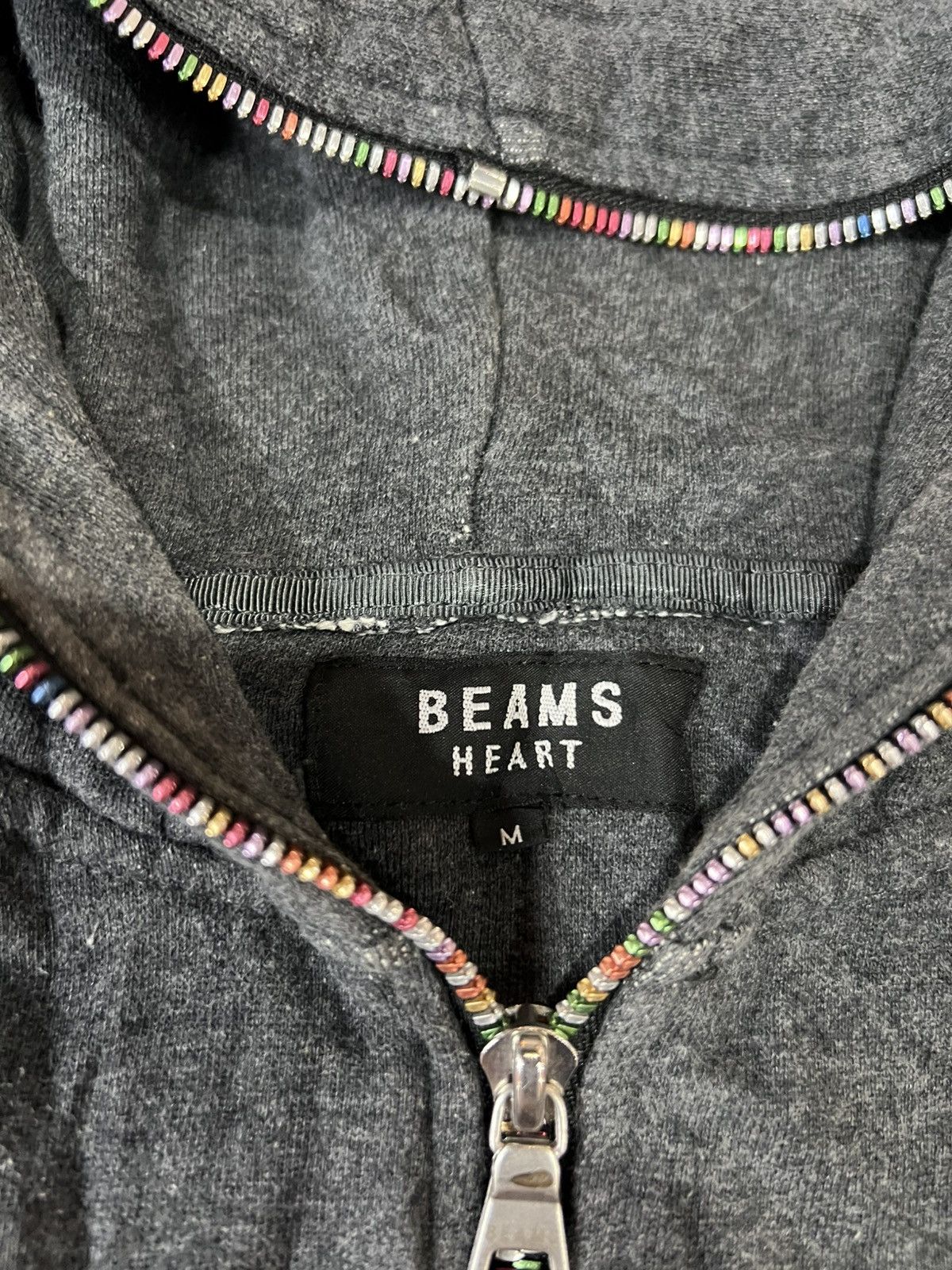 Beams Japan BEAMS Heart Zip-Up Hoodie Size US M / EU 48-50 / 2 - 5 Thumbnail