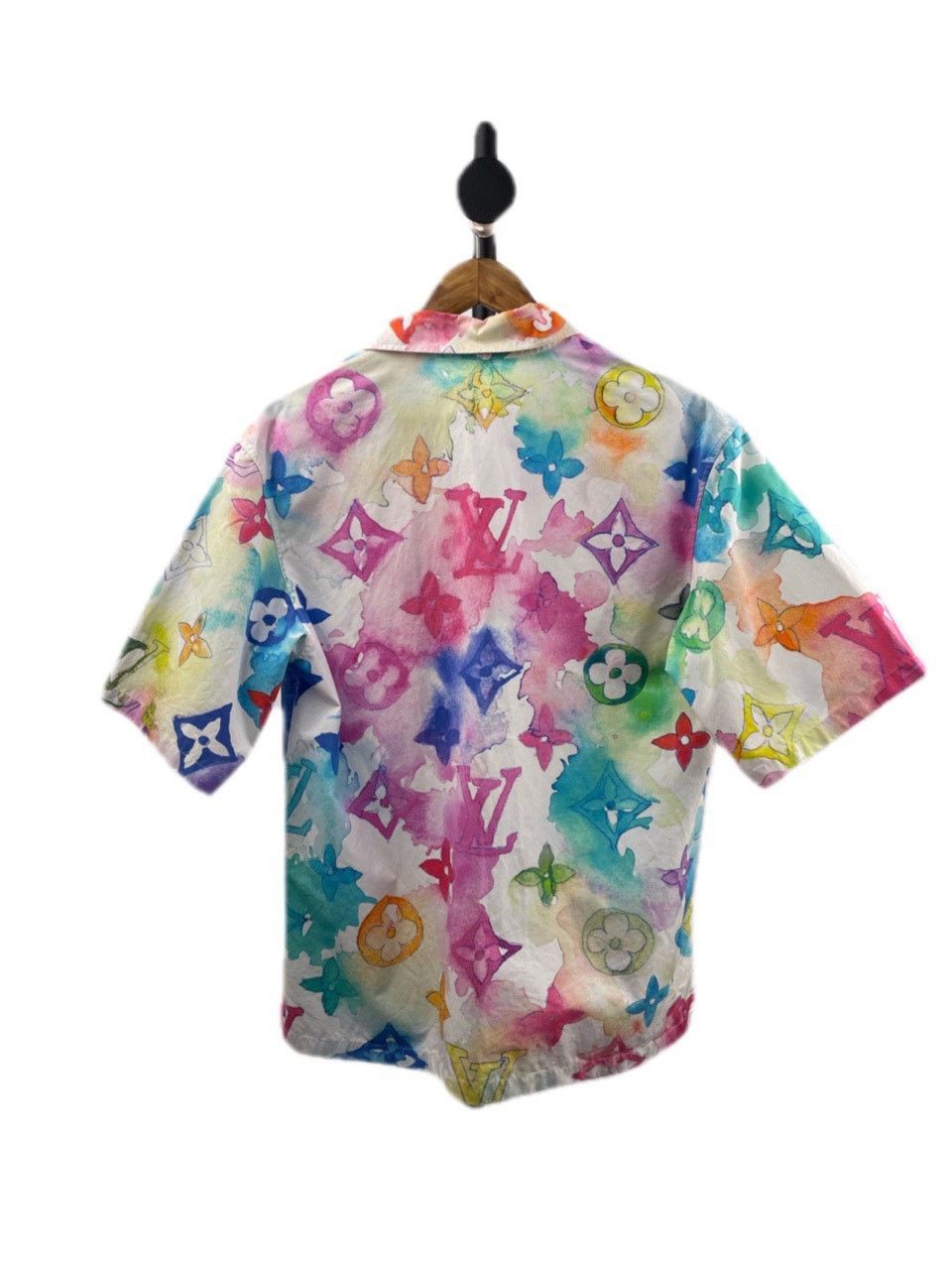 Louis Vuitton Louis Vuitton Color ink full logo short sleeve shirt Nextar Size US XS / EU 42 / 0 - 2 Thumbnail
