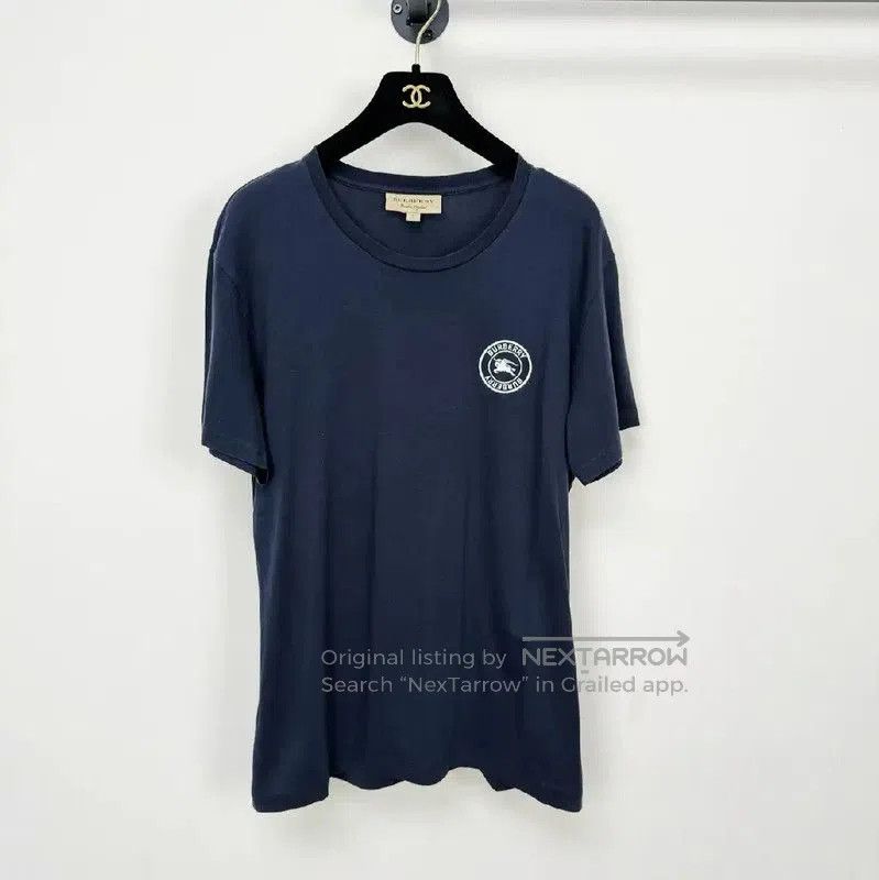 Burberry Burberry Summer Light Blue Women's Tee. Size L / US 10 / IT 46 - 1 Thumbnail