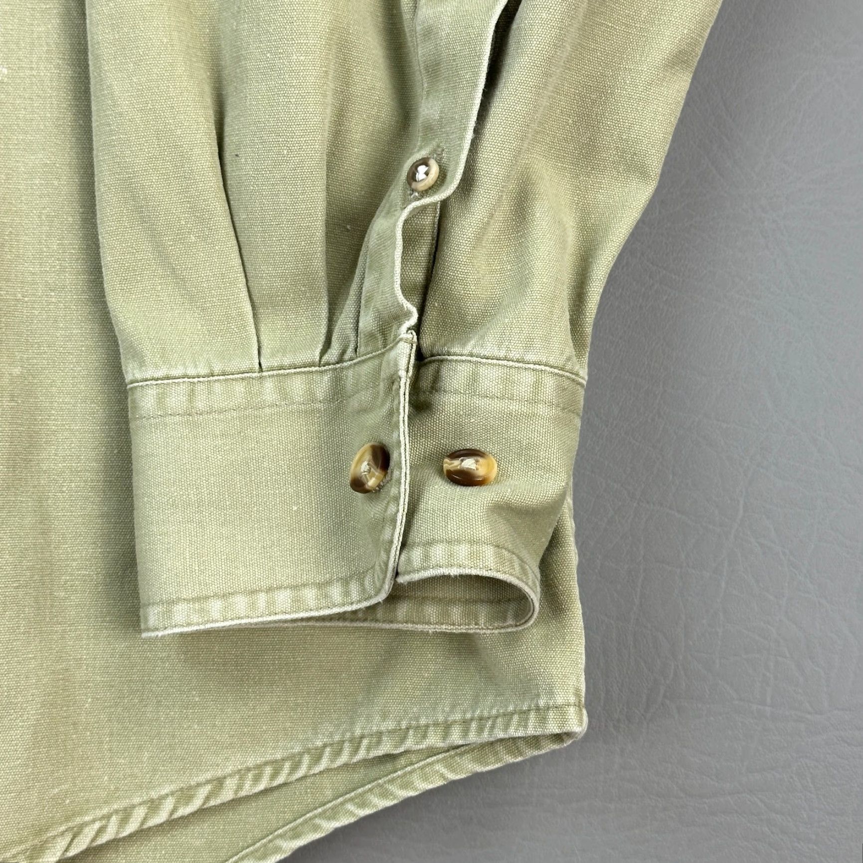 Vintage VINTAGE Cabela's Shirt Mens XL Tall Heavyweight Deer Embroidered Outdoor Hunting Shirt Size US XL / EU 56 / 4 - 4 Thumbnail